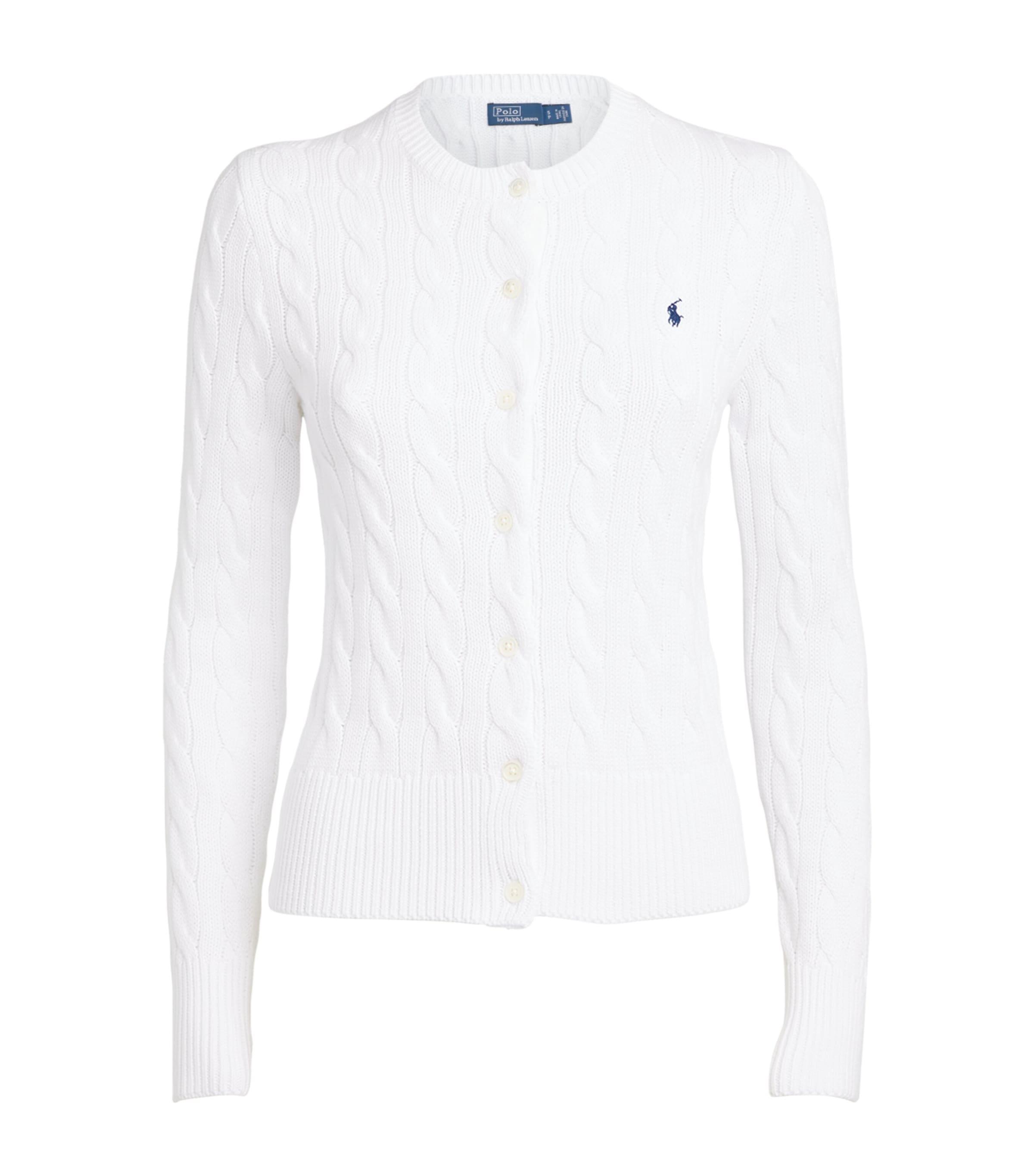 Polo Ralph Lauren Cotton Cable-Knit Cardigan by POLO RALPH LAUREN