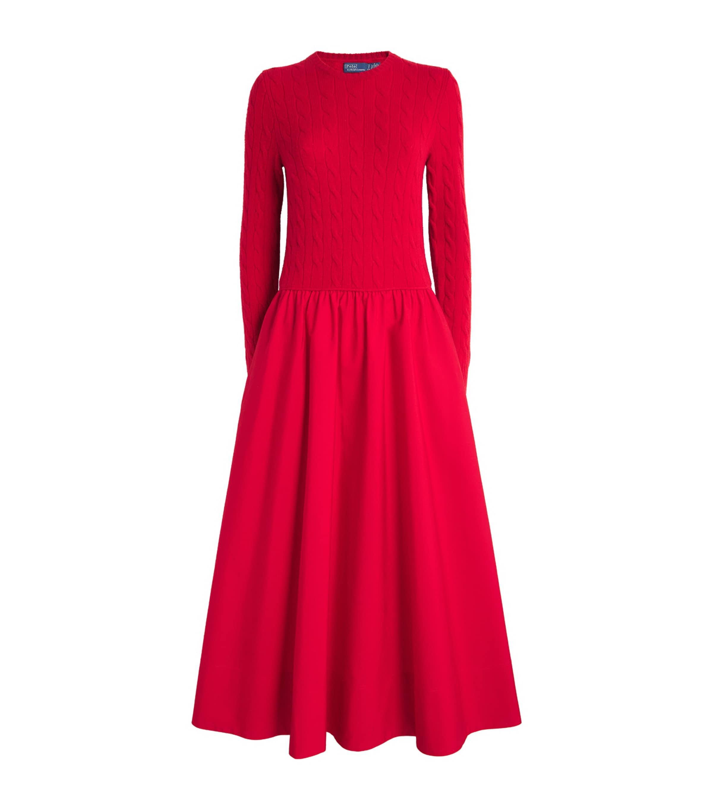 Polo Ralph Lauren Cotton Cable-Knit Maxi Dress by POLO RALPH LAUREN