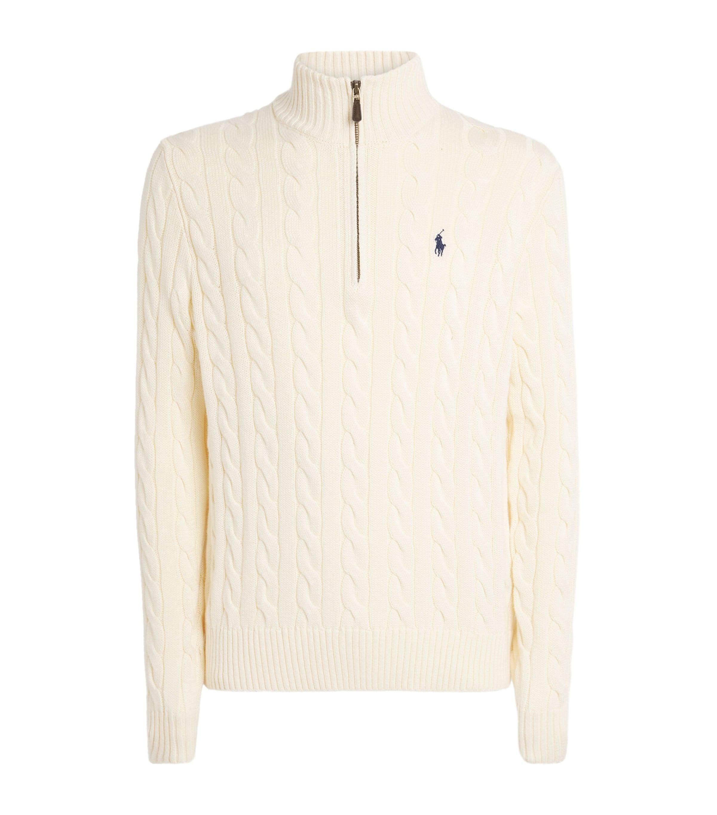 Polo Ralph Lauren Cotton Cable Knit Sweater by POLO RALPH LAUREN