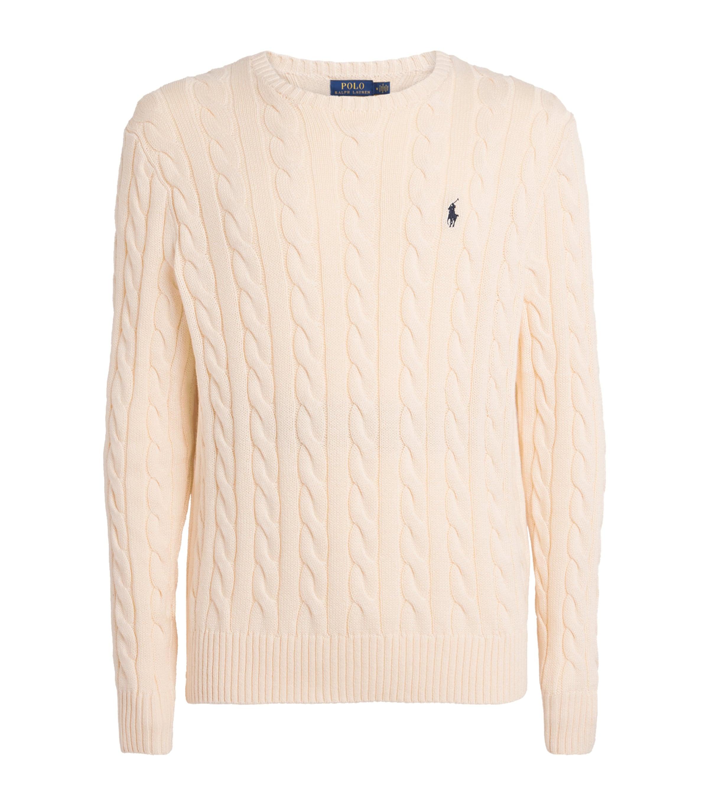 Polo Ralph Lauren Cotton Cable-Knit Sweater by POLO RALPH LAUREN