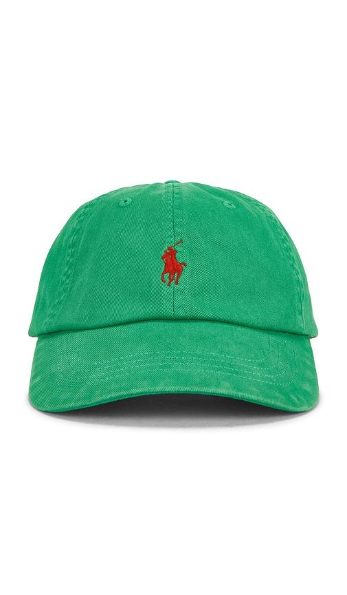 Polo Ralph Lauren Cotton Chino Classic Sport Cap in Green by POLO RALPH LAUREN