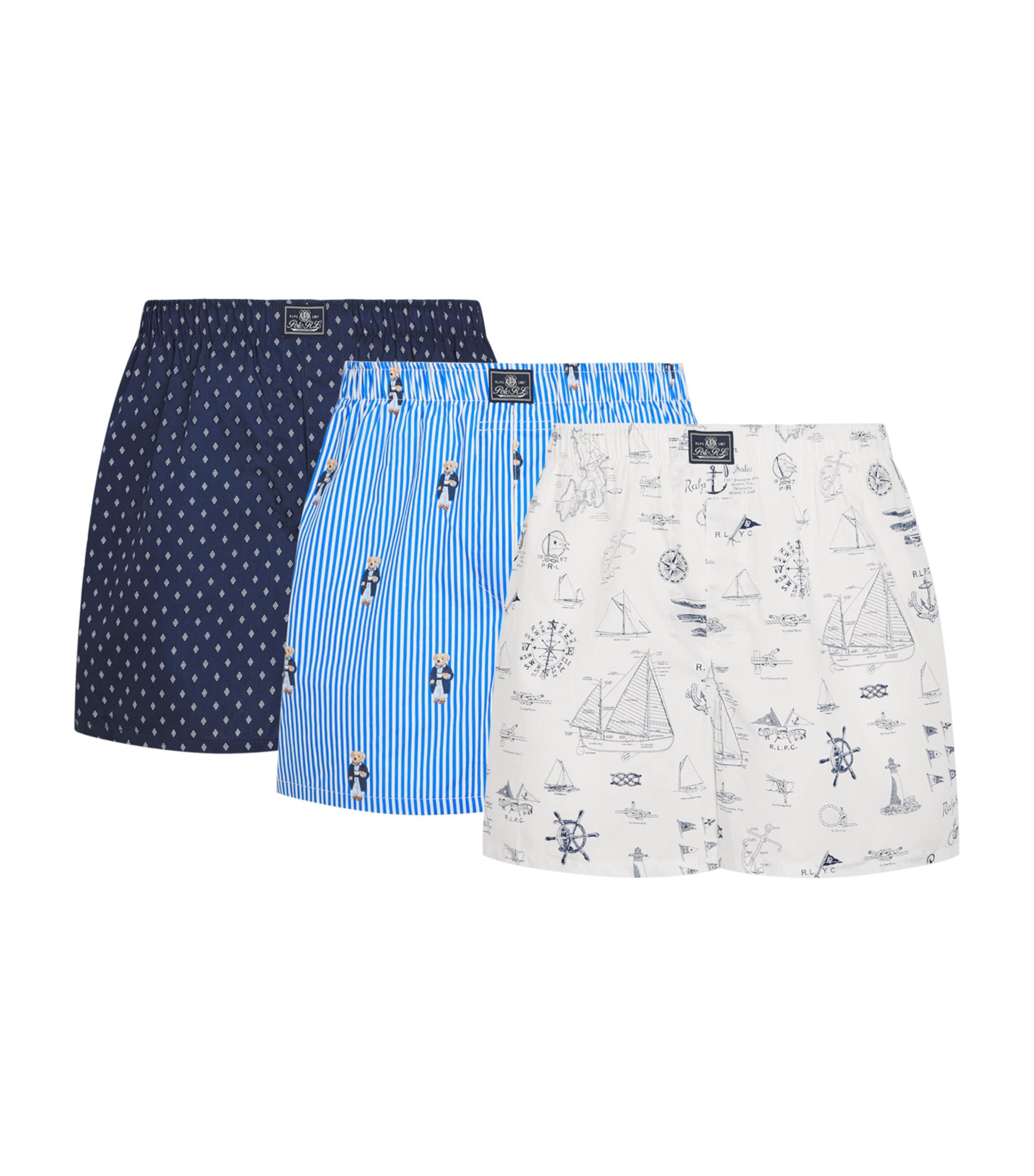 Polo Ralph Lauren Cotton Classic Boxer Shorts (Pack of 3) by POLO RALPH LAUREN