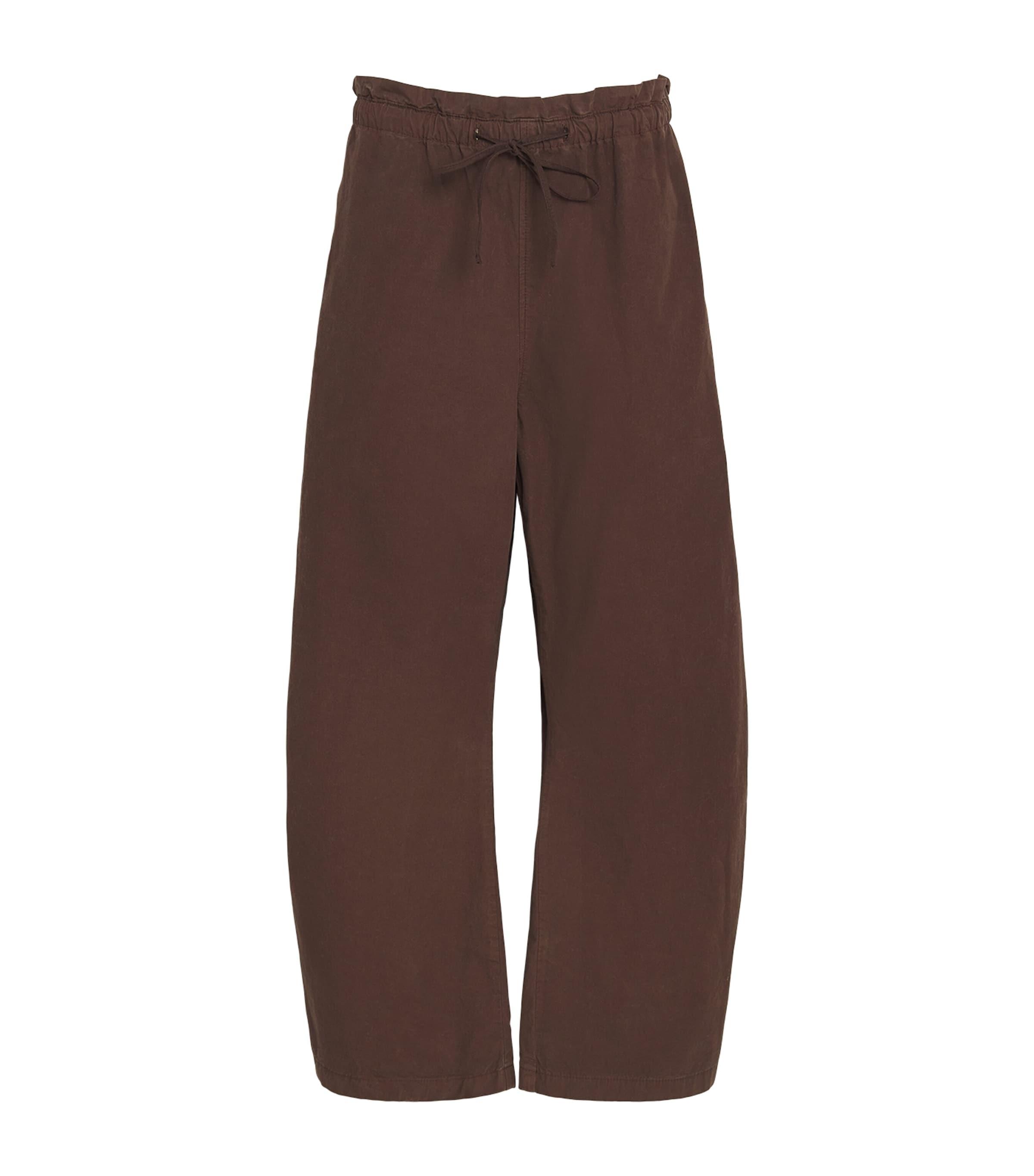 Polo Ralph Lauren Cotton Curved Tapered Trousers by POLO RALPH LAUREN