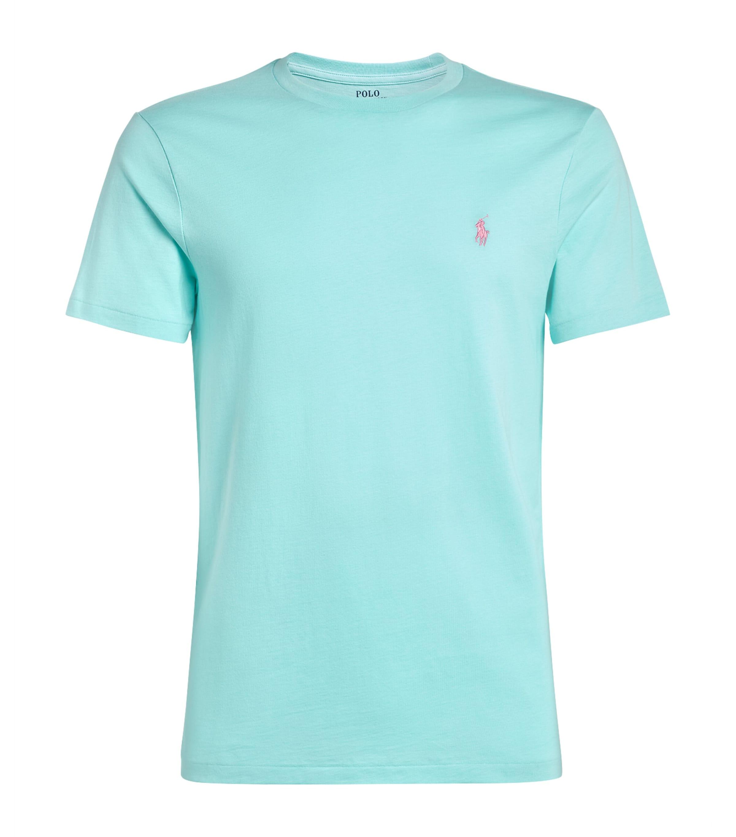 Polo Ralph Lauren Cotton Custom-Fit Polo Pony T-Shirt by POLO RALPH LAUREN