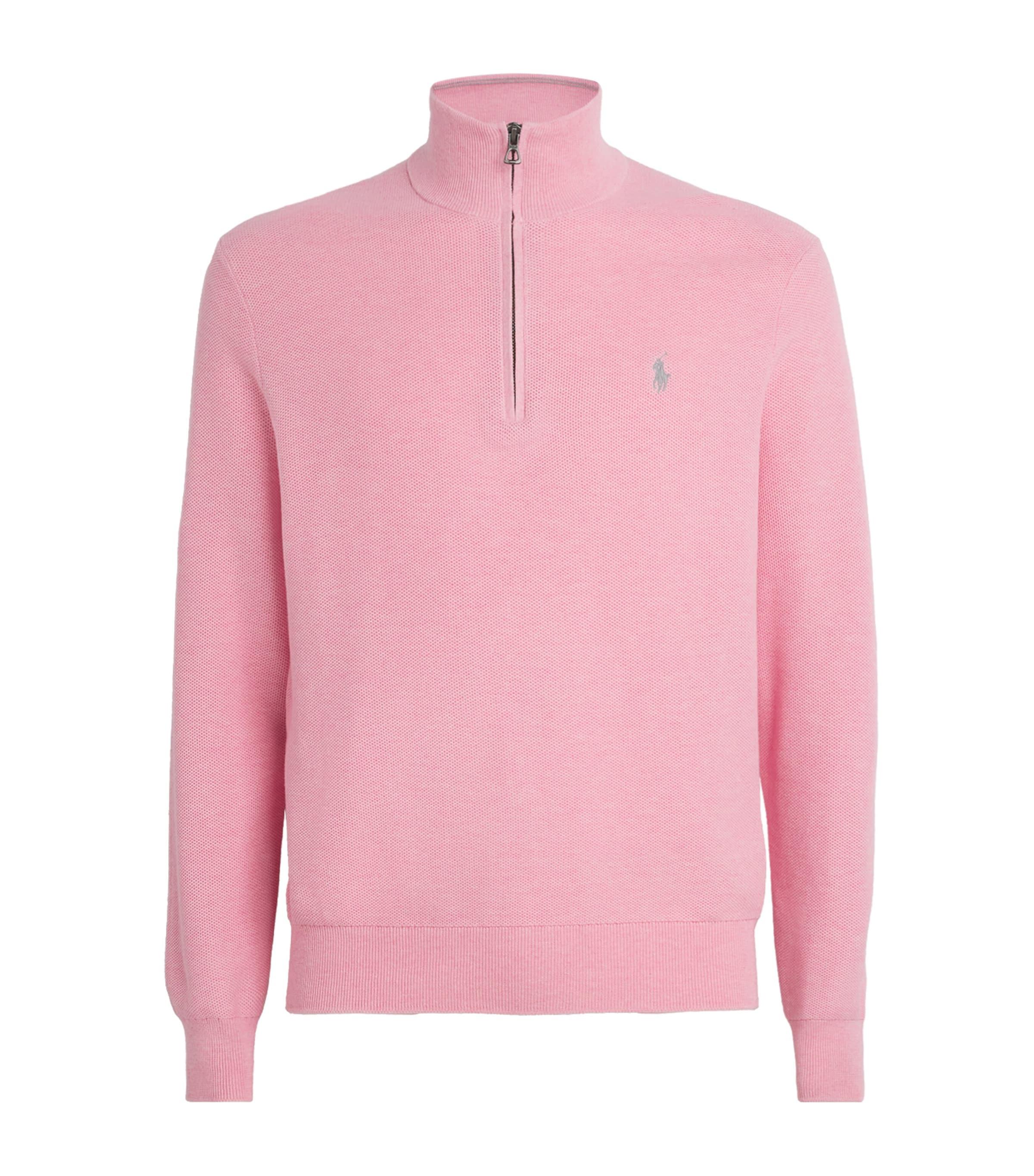 Polo Ralph Lauren Cotton Half-Zip Sweater by POLO RALPH LAUREN