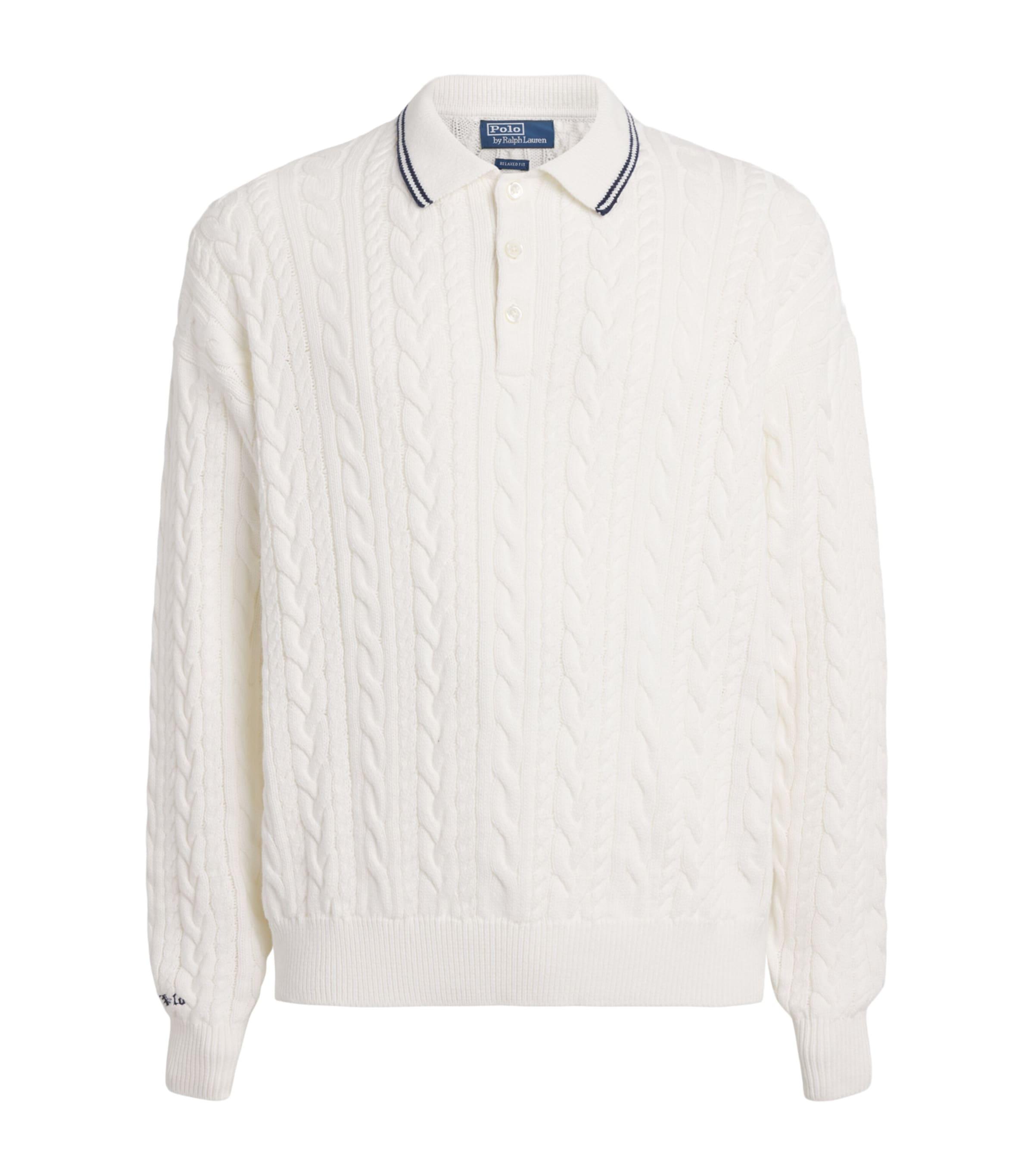 Polo Ralph Lauren Cotton-Linen Cable-Knit Sweater by POLO RALPH LAUREN
