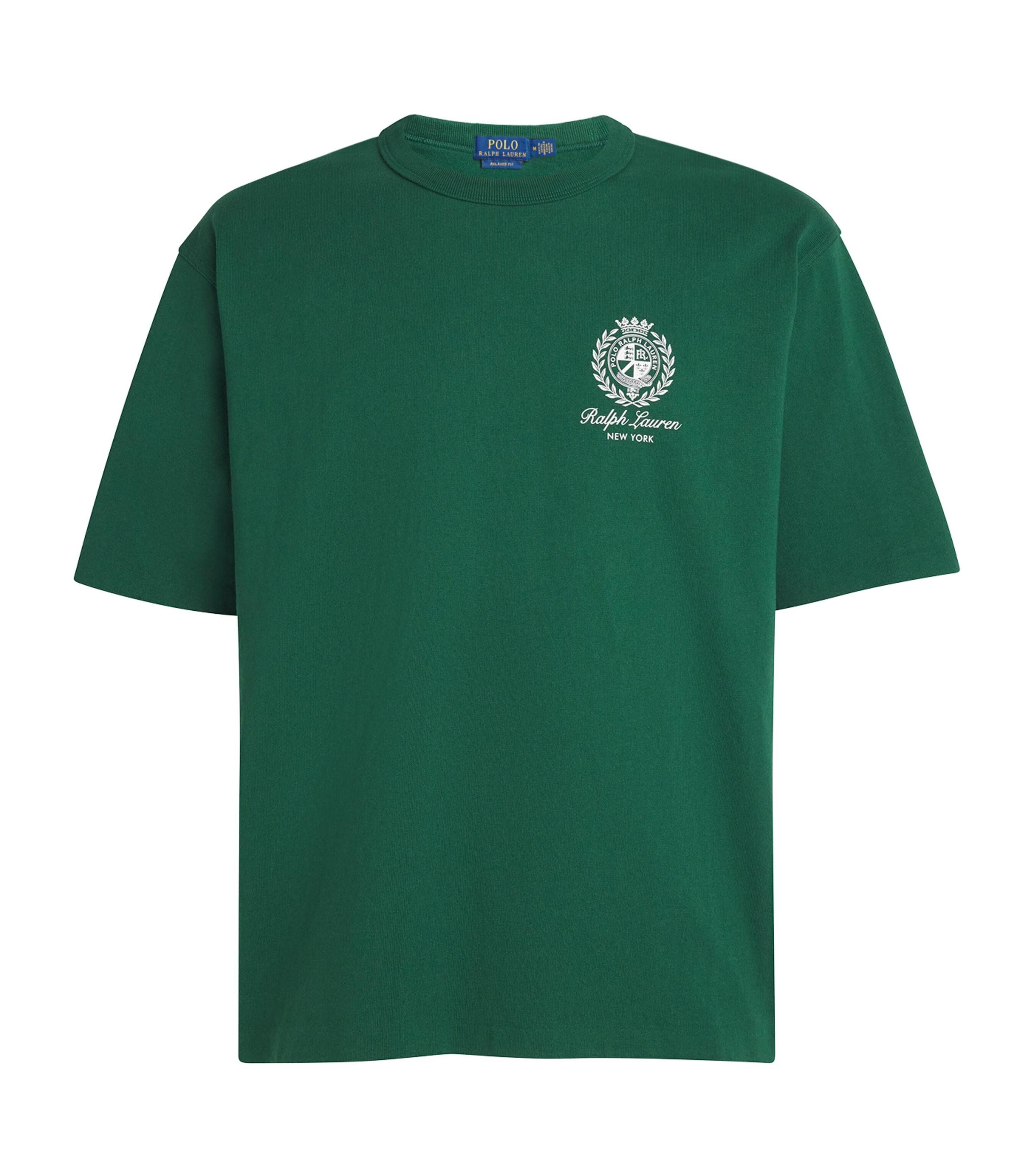 Polo Ralph Lauren Cotton Logo Crest T-Shirt by POLO RALPH LAUREN