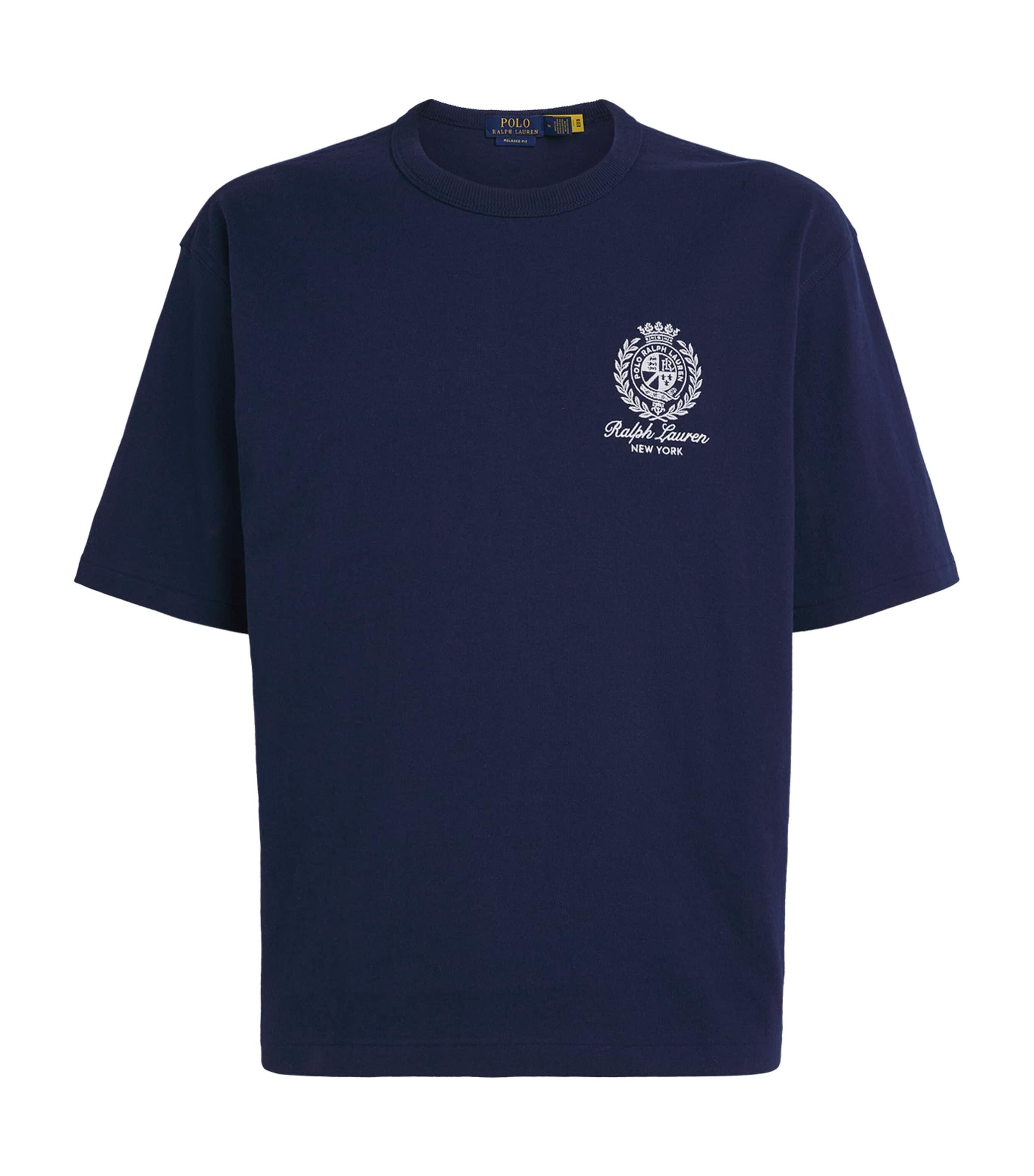 Polo Ralph Lauren Cotton Logo Crest T-Shirt by POLO RALPH LAUREN
