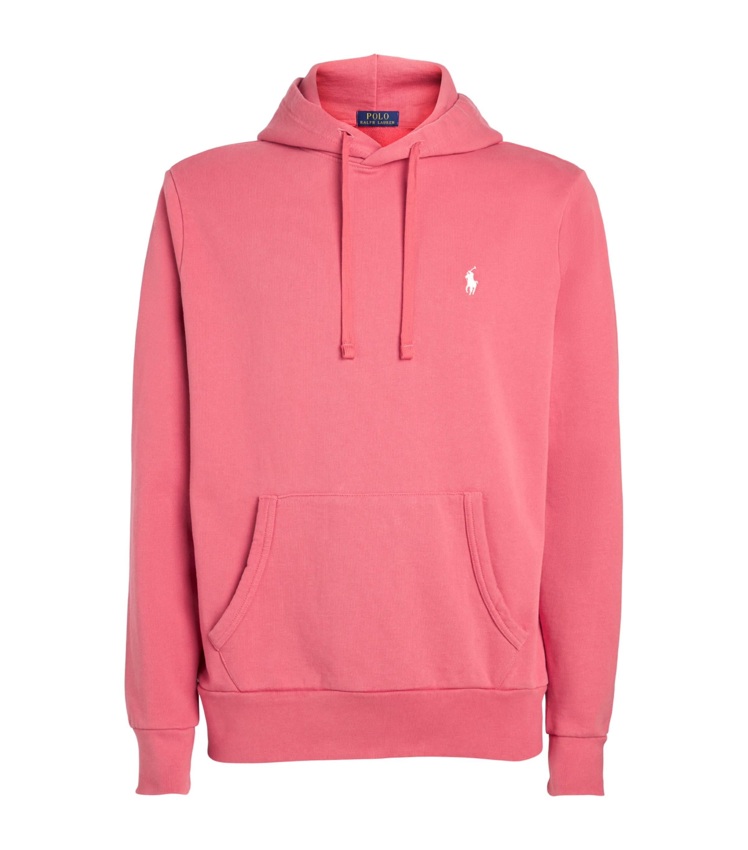Polo Ralph Lauren Cotton Loopback Fleece Polo Pony Hoodie by POLO RALPH LAUREN