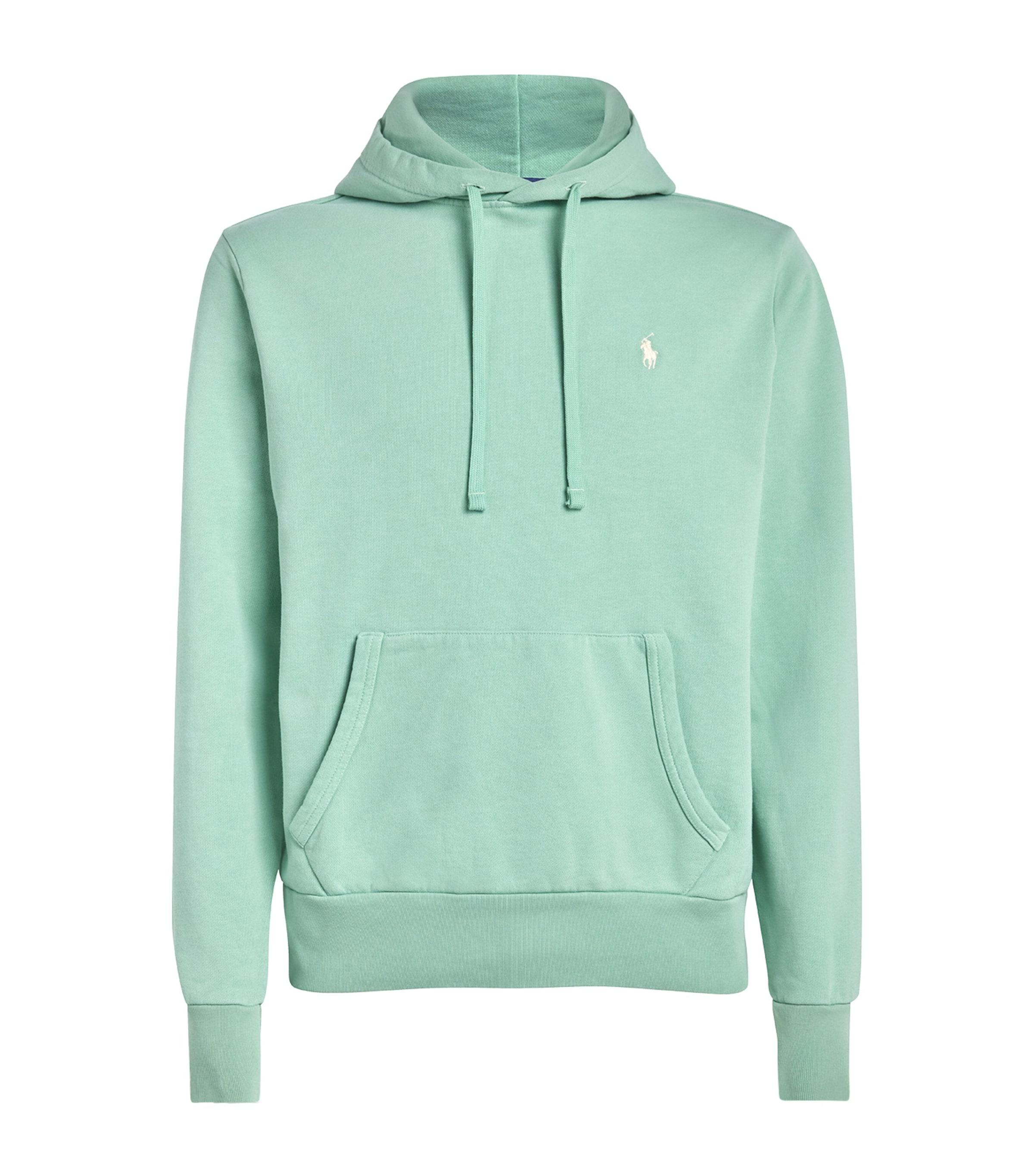 Polo Ralph Lauren Cotton Loopback Fleece Polo Pony Hoodie by POLO RALPH LAUREN