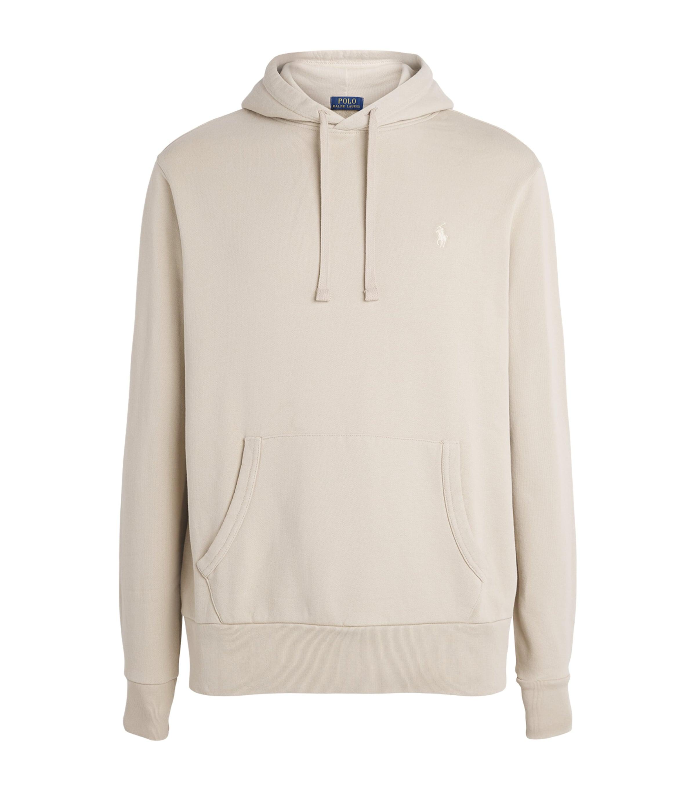 Polo Ralph Lauren Cotton Loopback Fleece Polo Pony Hoodie by POLO RALPH LAUREN