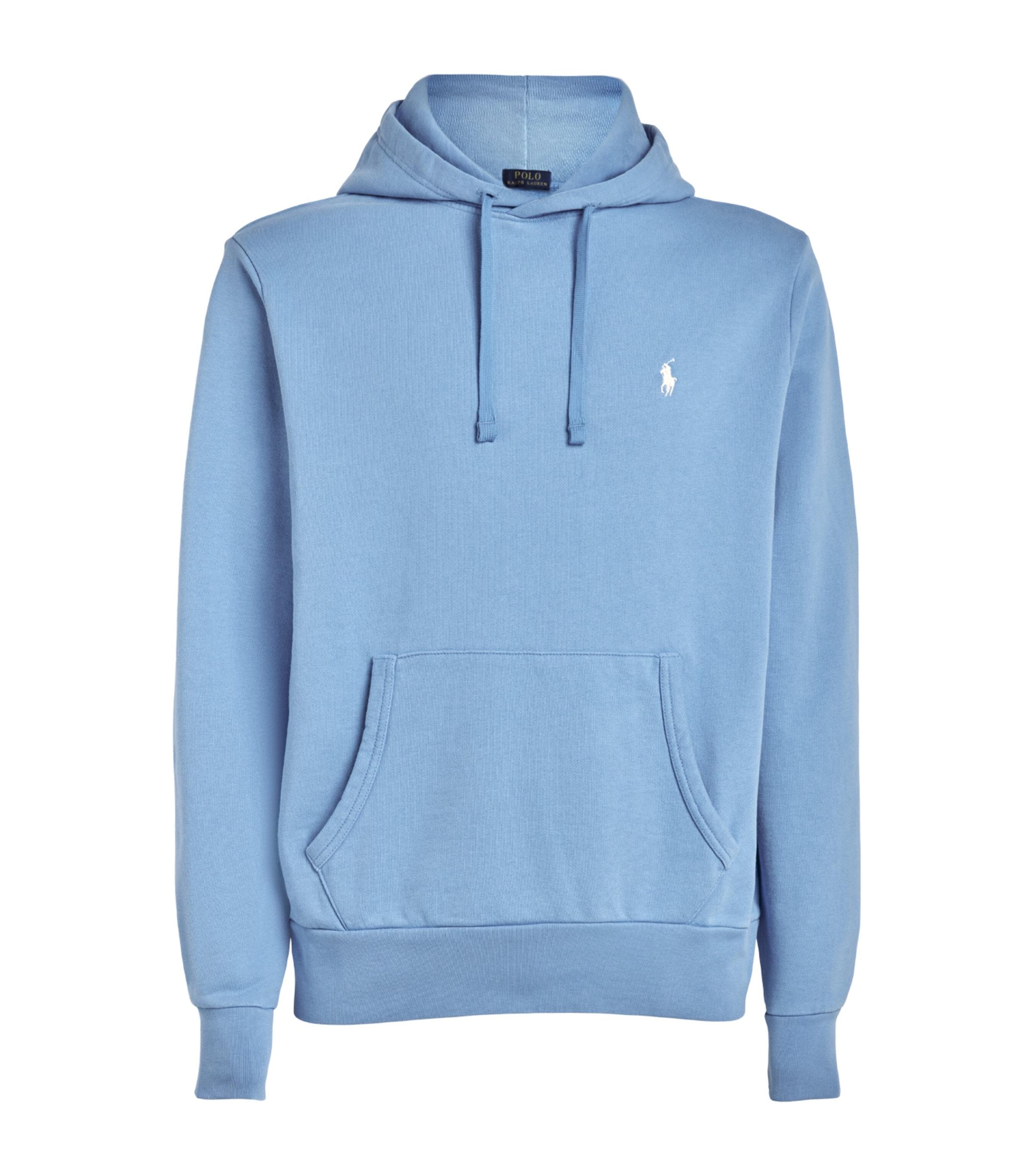 Polo Ralph Lauren Cotton Loopback Fleece Polo Pony Hoodie by POLO RALPH LAUREN