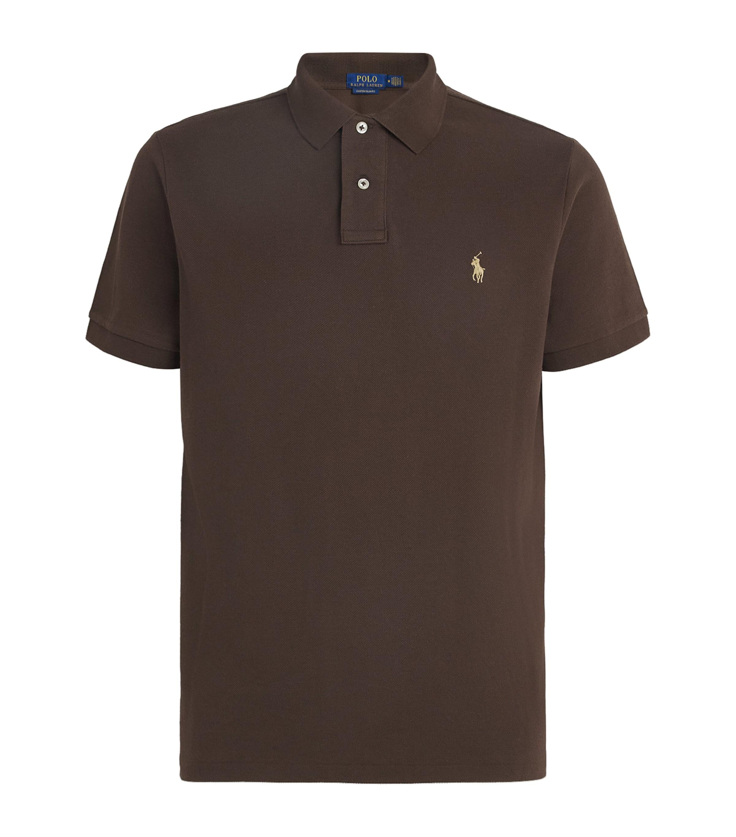 Polo Ralph Lauren Cotton Mesh Custom-Fit Polo Shirt by POLO RALPH LAUREN