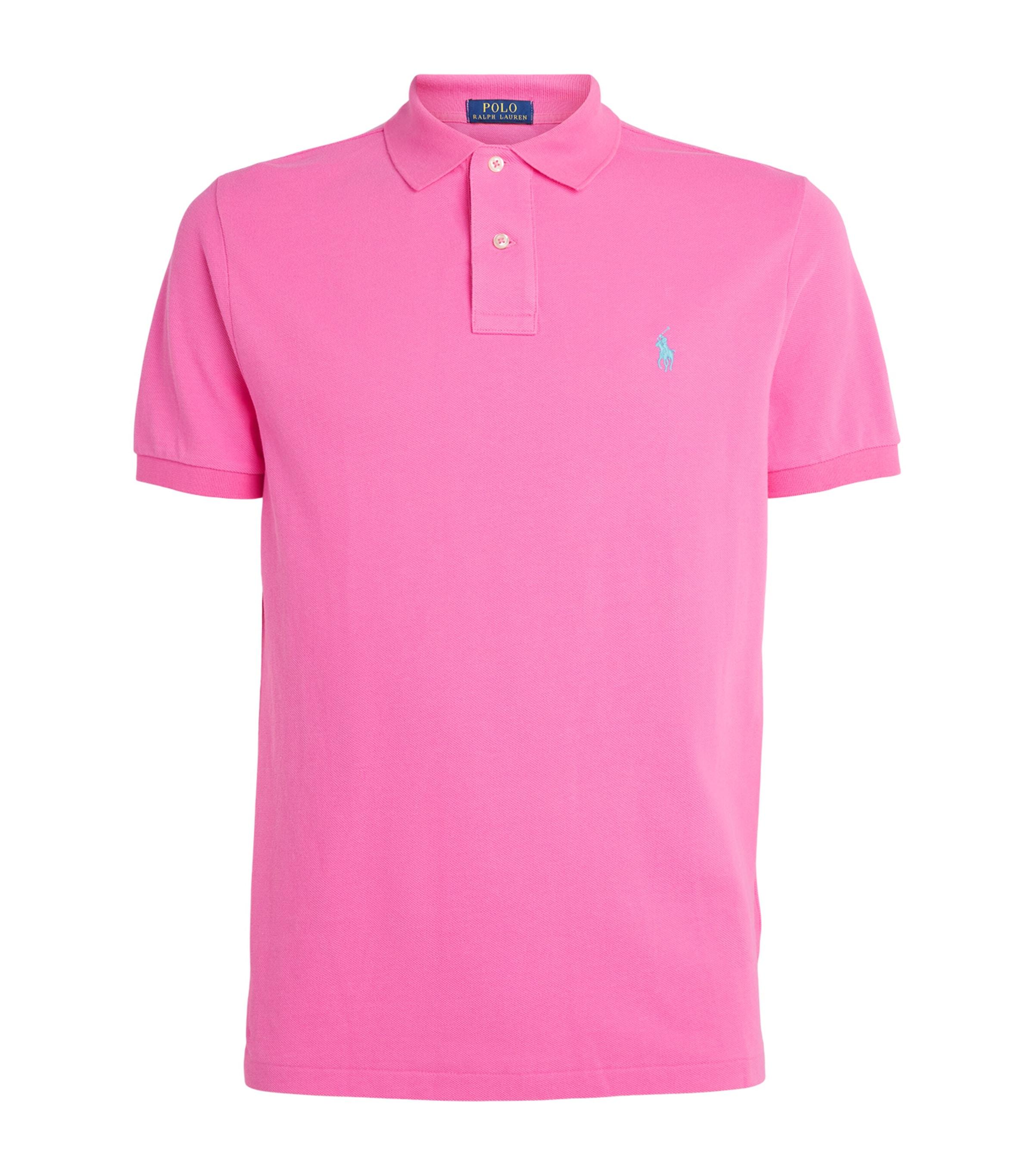 Polo Ralph Lauren Cotton Mesh Custom-Fit Polo Shirt by POLO RALPH LAUREN