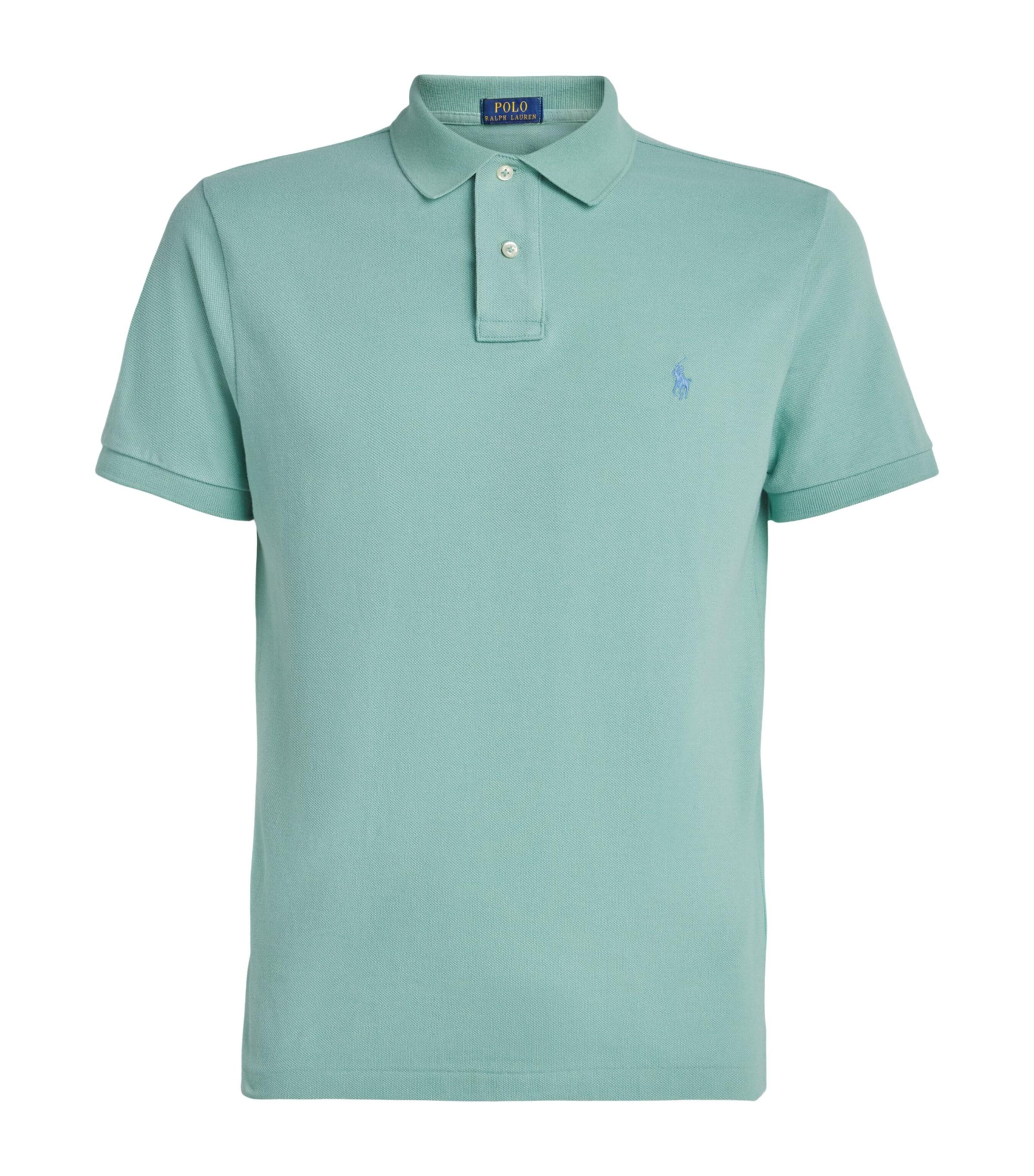 Polo Ralph Lauren Cotton Mesh Slim-Fit Polo Shirt by POLO RALPH LAUREN