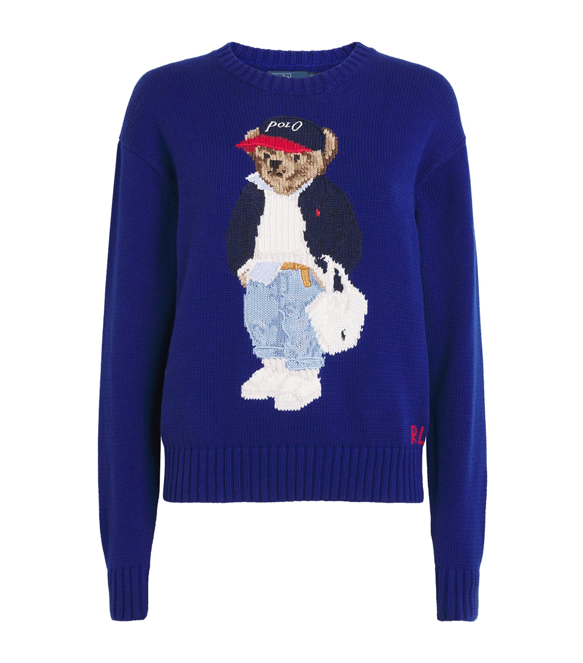 Polo Ralph Lauren Cotton Polo Bear Sweater by POLO RALPH LAUREN
