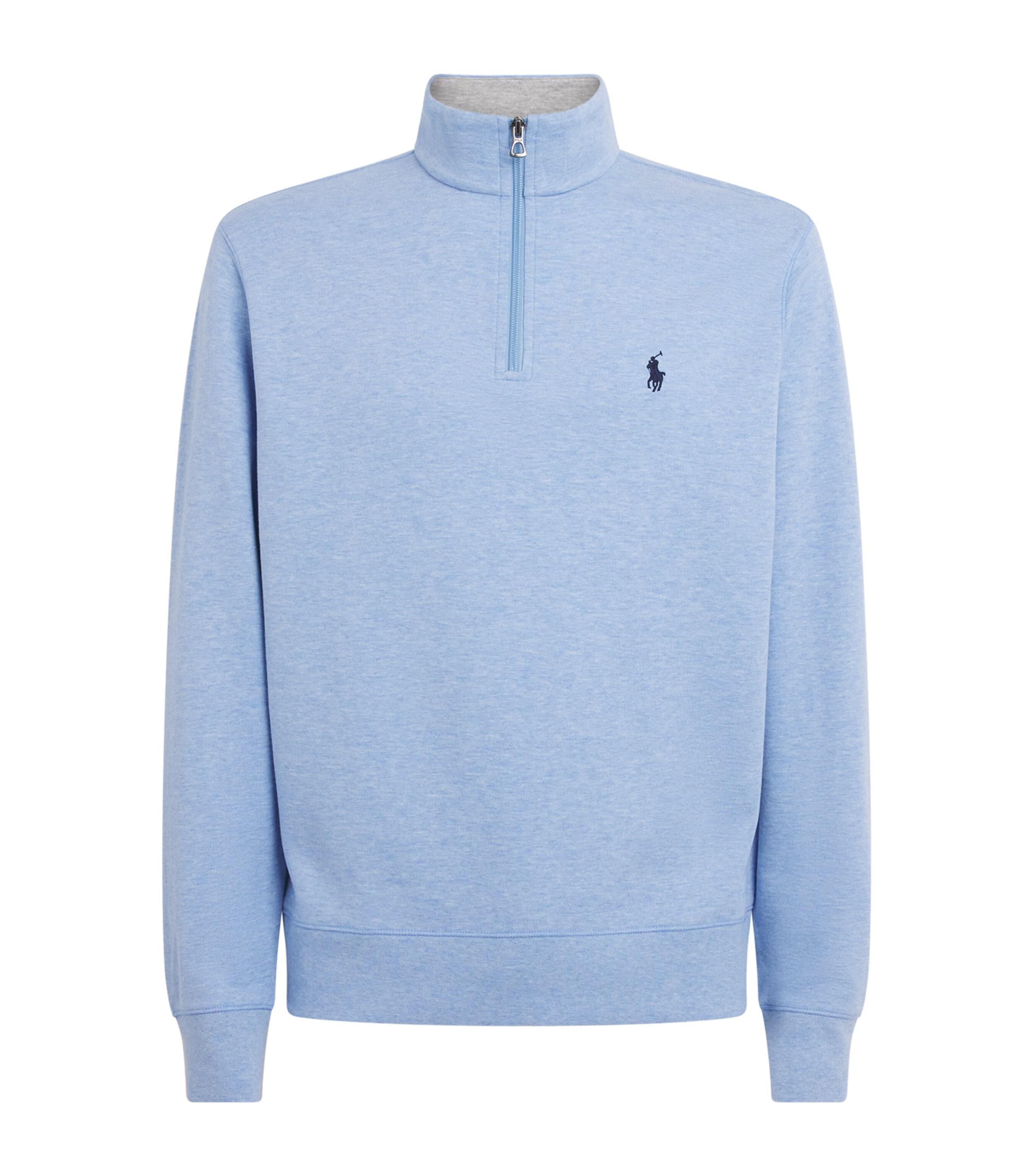 Polo Ralph Lauren Cotton Quarter-Zip Sweater by POLO RALPH LAUREN