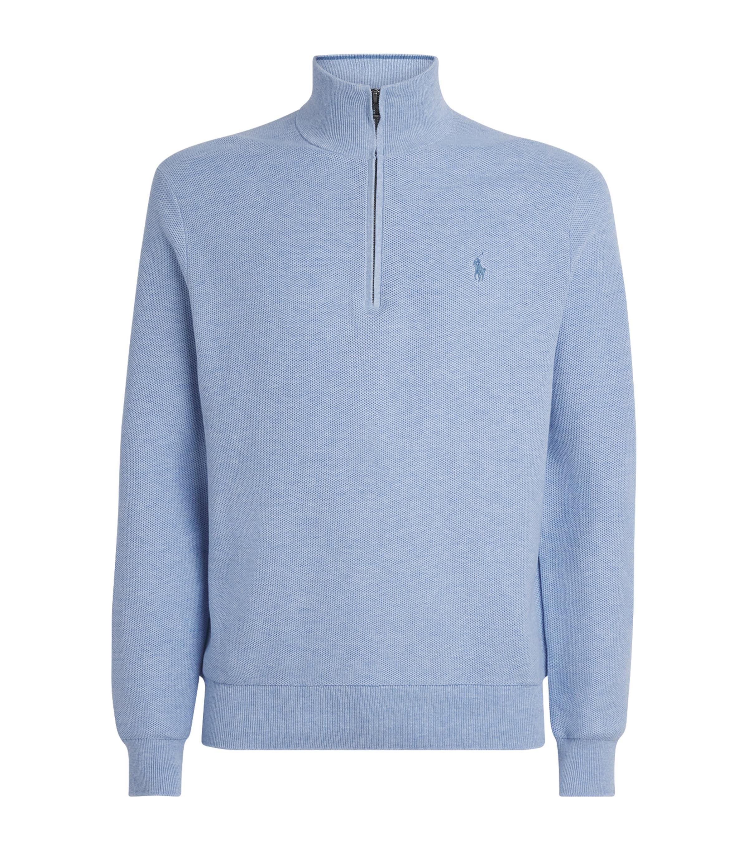 Polo Ralph Lauren Cotton Quarter-Zip Sweatshirt by POLO RALPH LAUREN