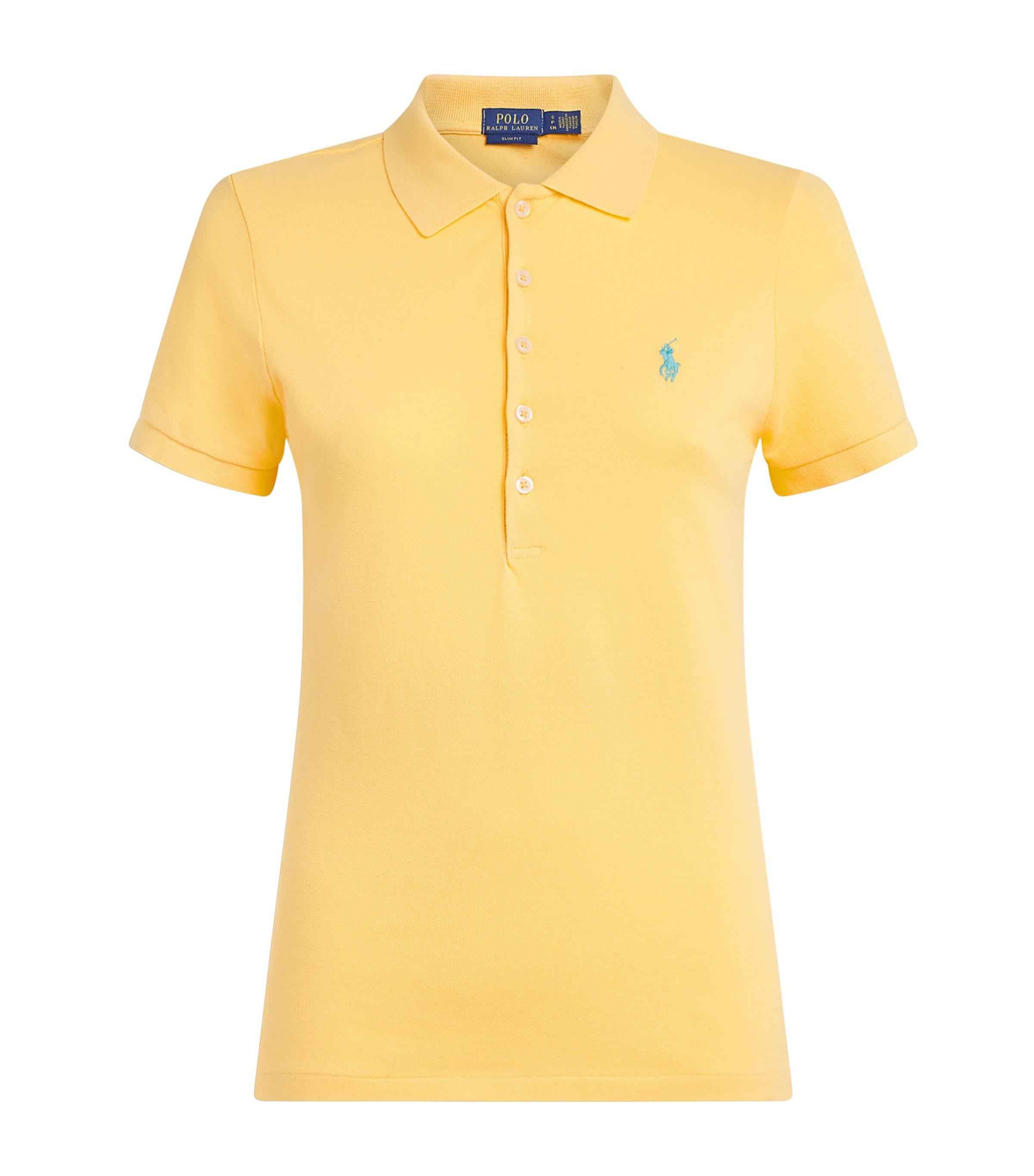 Polo Ralph Lauren Cotton Slim Polo Shirt by POLO RALPH LAUREN