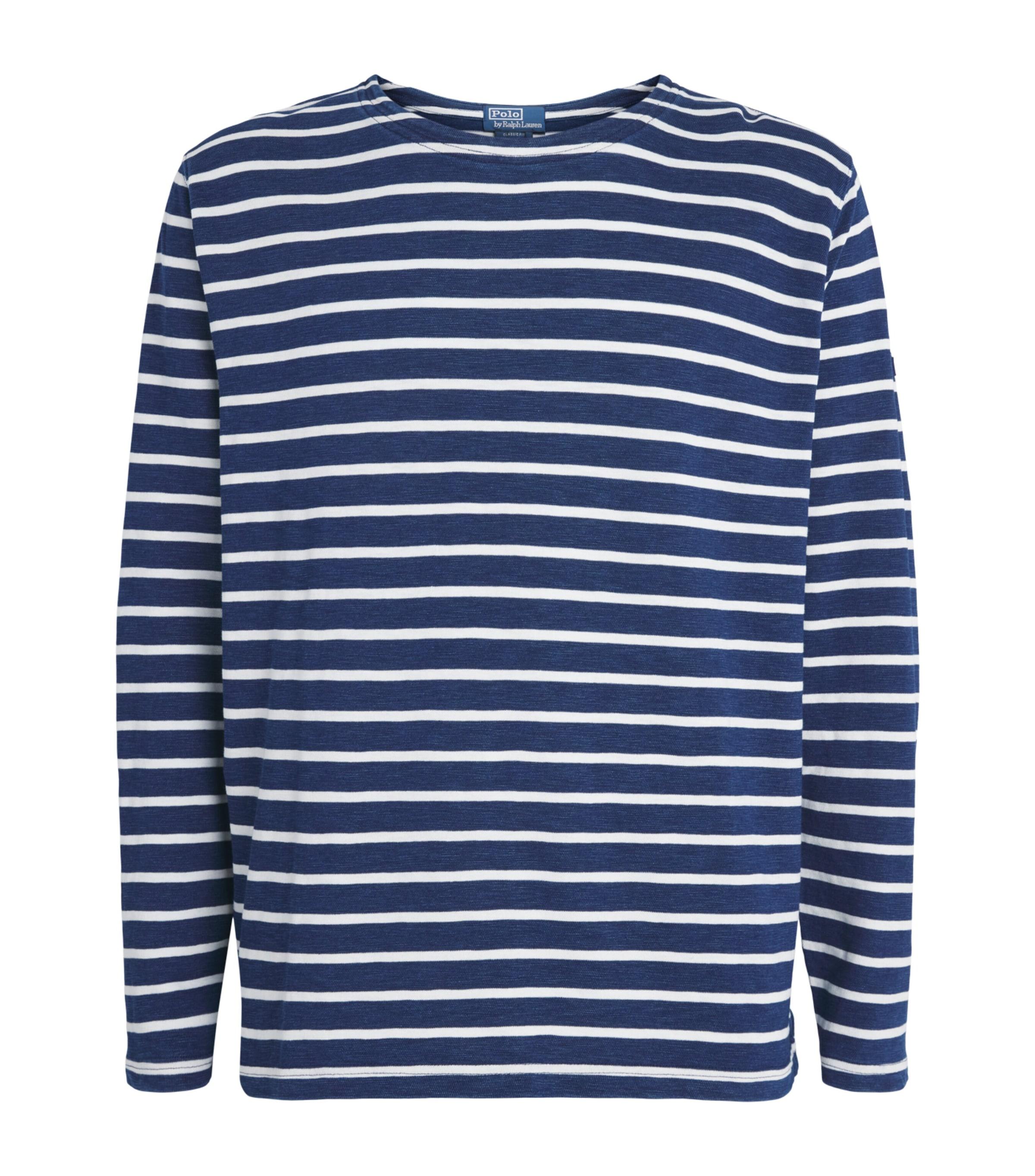 Polo Ralph Lauren Cotton Stripe Long-Sleeve T-Shirt by POLO RALPH LAUREN