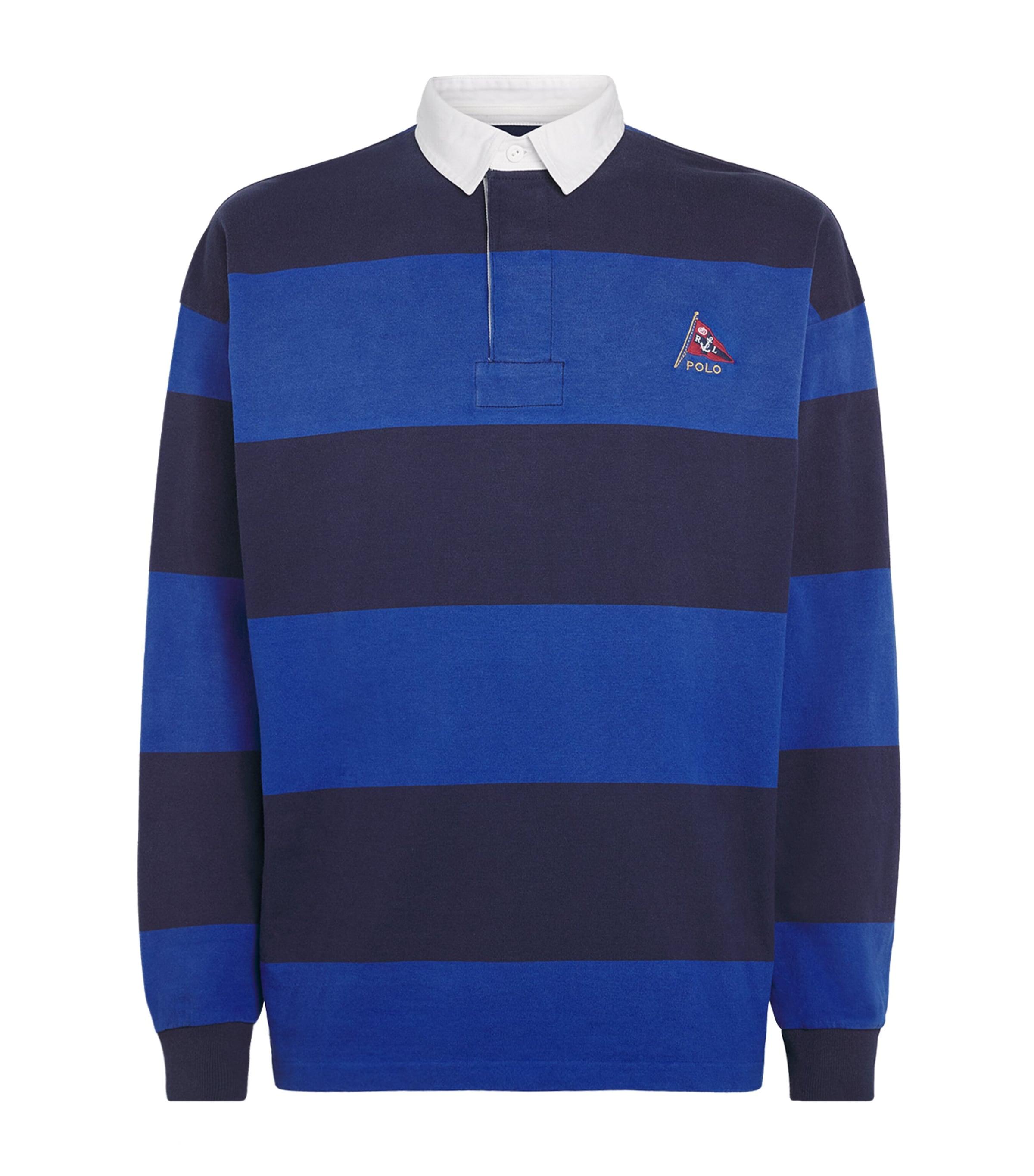 Polo Ralph Lauren Cotton Stripe Rugby Shirt by POLO RALPH LAUREN