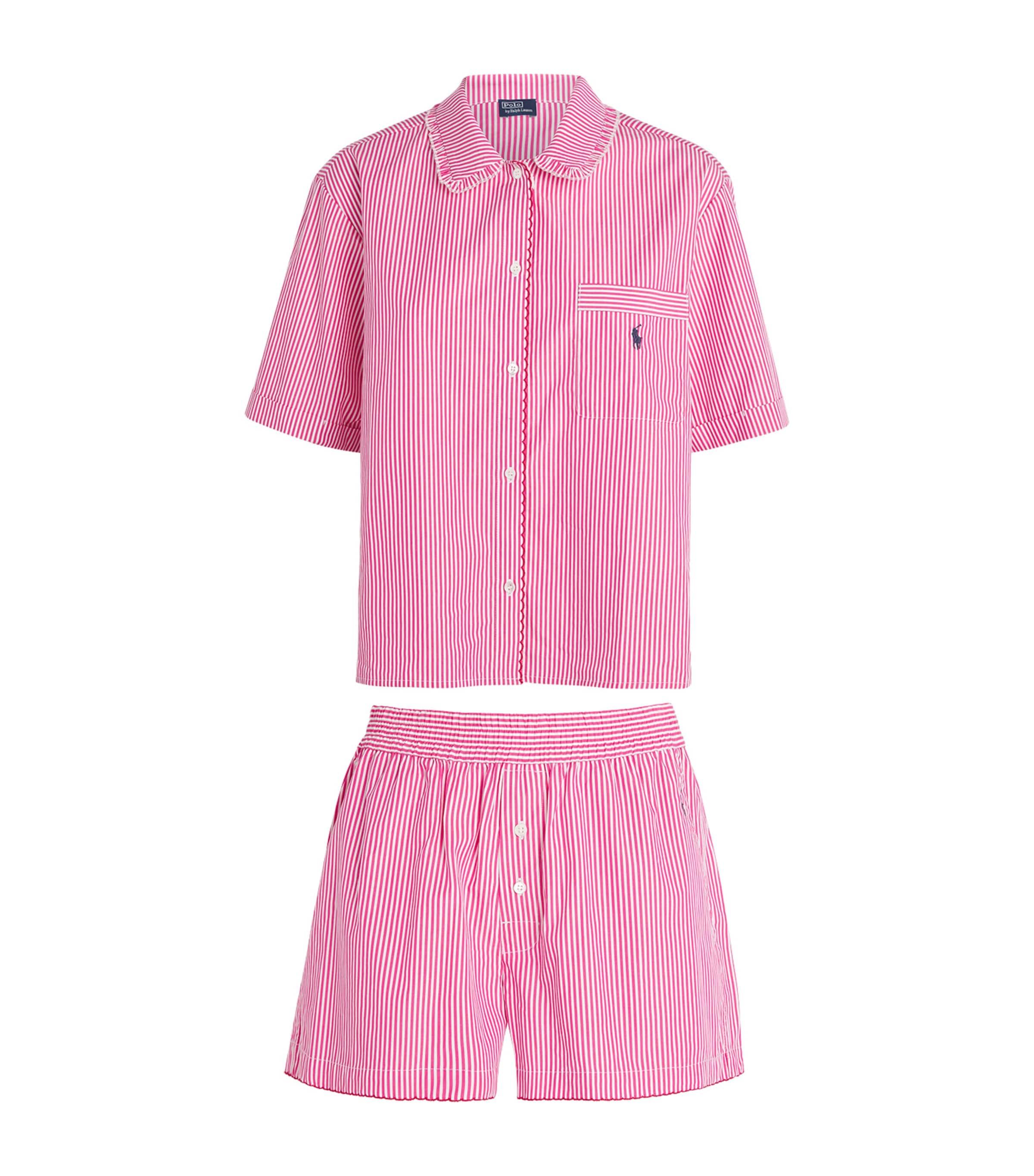 Polo Ralph Lauren Cotton Stripe Short Pyjama Set by POLO RALPH LAUREN
