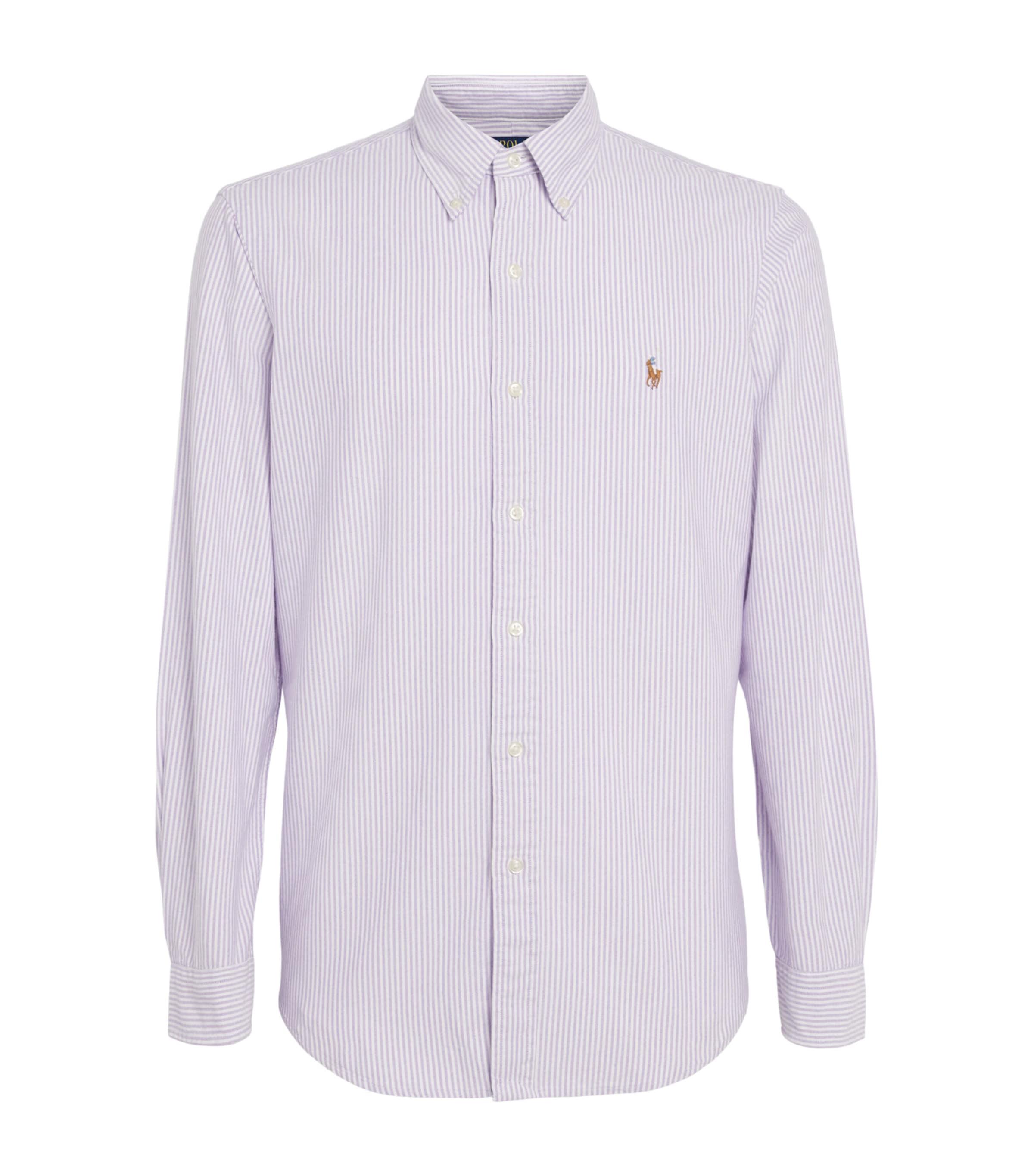 Polo Ralph Lauren Cotton Striped Oxford Shirt by POLO RALPH LAUREN