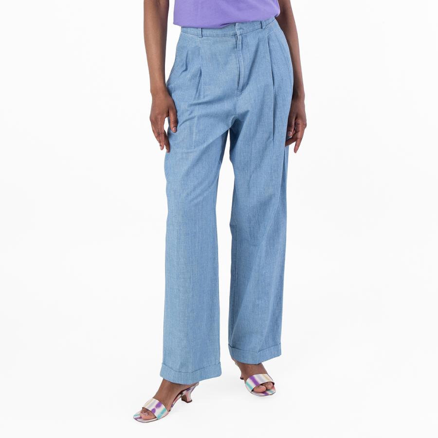 Polo Ralph Lauren Cotton Wide-Leg Trousers by POLO RALPH LAUREN