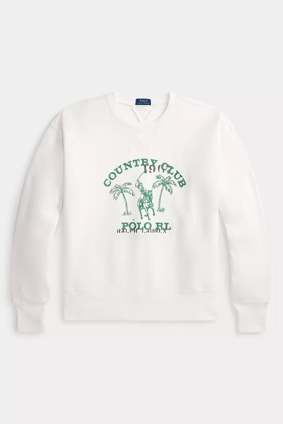 Polo Ralph Lauren Country Club Graphic Vintage Fit Crew Neck Sweatshirt by POLO RALPH LAUREN