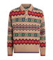 Polo Ralph Lauren Fair Isle Wool-Blend Polo Sweater by POLO RALPH LAUREN