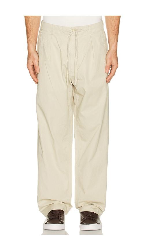 Polo Ralph Lauren Featherweight Twill Prepster Easy Pleated Pant in Grey by POLO RALPH LAUREN