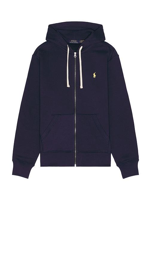 Polo Ralph Lauren Fleece Full Zip Hoodie in Blue by POLO RALPH LAUREN