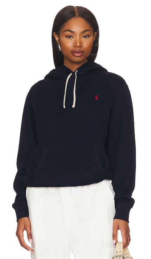 Polo Ralph Lauren Fleece Hoodie in Blue by POLO RALPH LAUREN