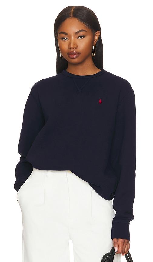 Polo Ralph Lauren Fleece Sweatshirt in Blue by POLO RALPH LAUREN