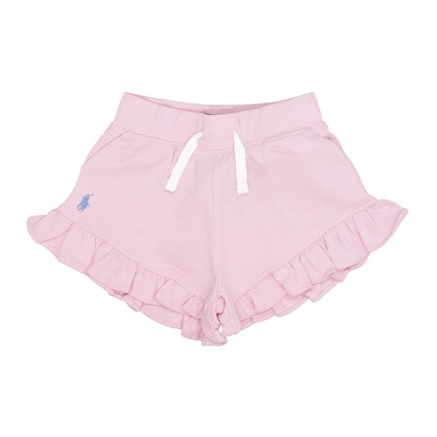 Polo Ralph Lauren Girls Ruffled Stretch Mesh Shorts by POLO RALPH LAUREN