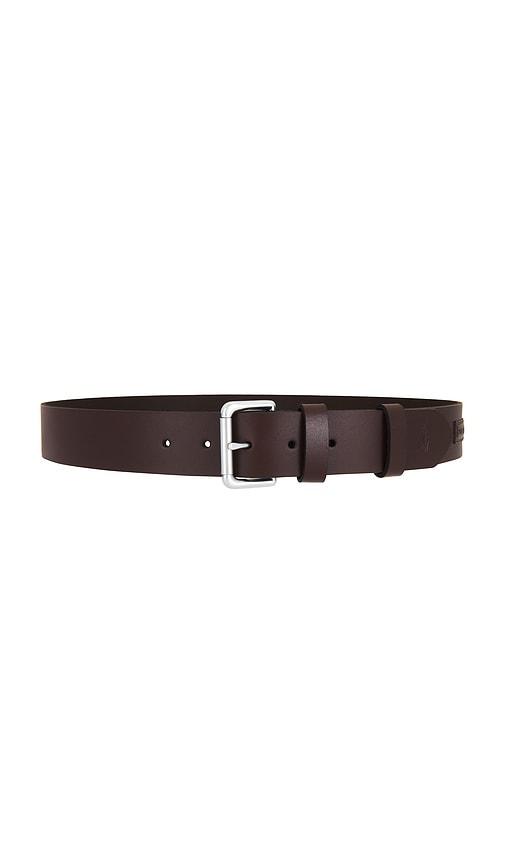 Polo Ralph Lauren Italian Saddle Leather Belt in Brown by POLO RALPH LAUREN