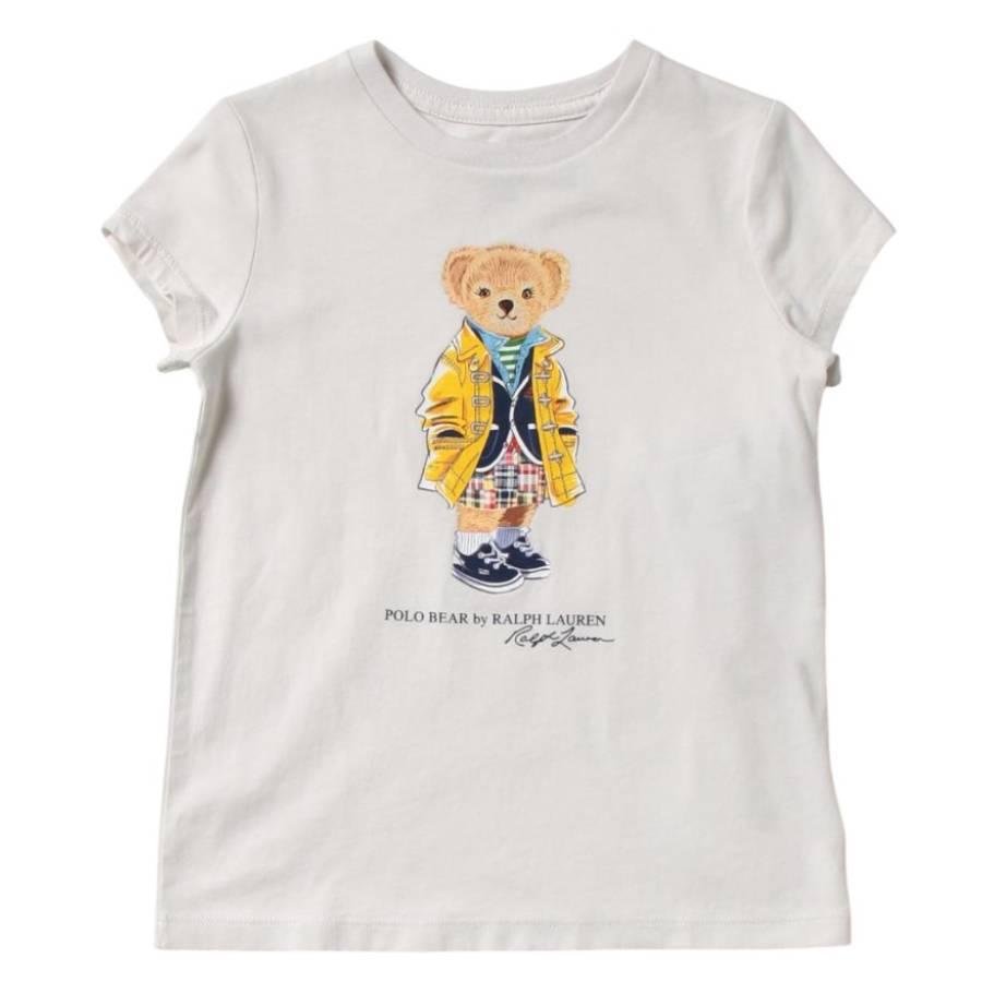 Polo Ralph Lauren Kids Polo Bear Cotton Jersey T-Shirt by POLO RALPH LAUREN