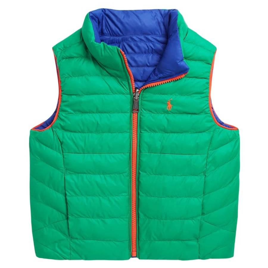 Polo Ralph Lauren Kids Reversible Terra Puffer Vest by POLO RALPH LAUREN