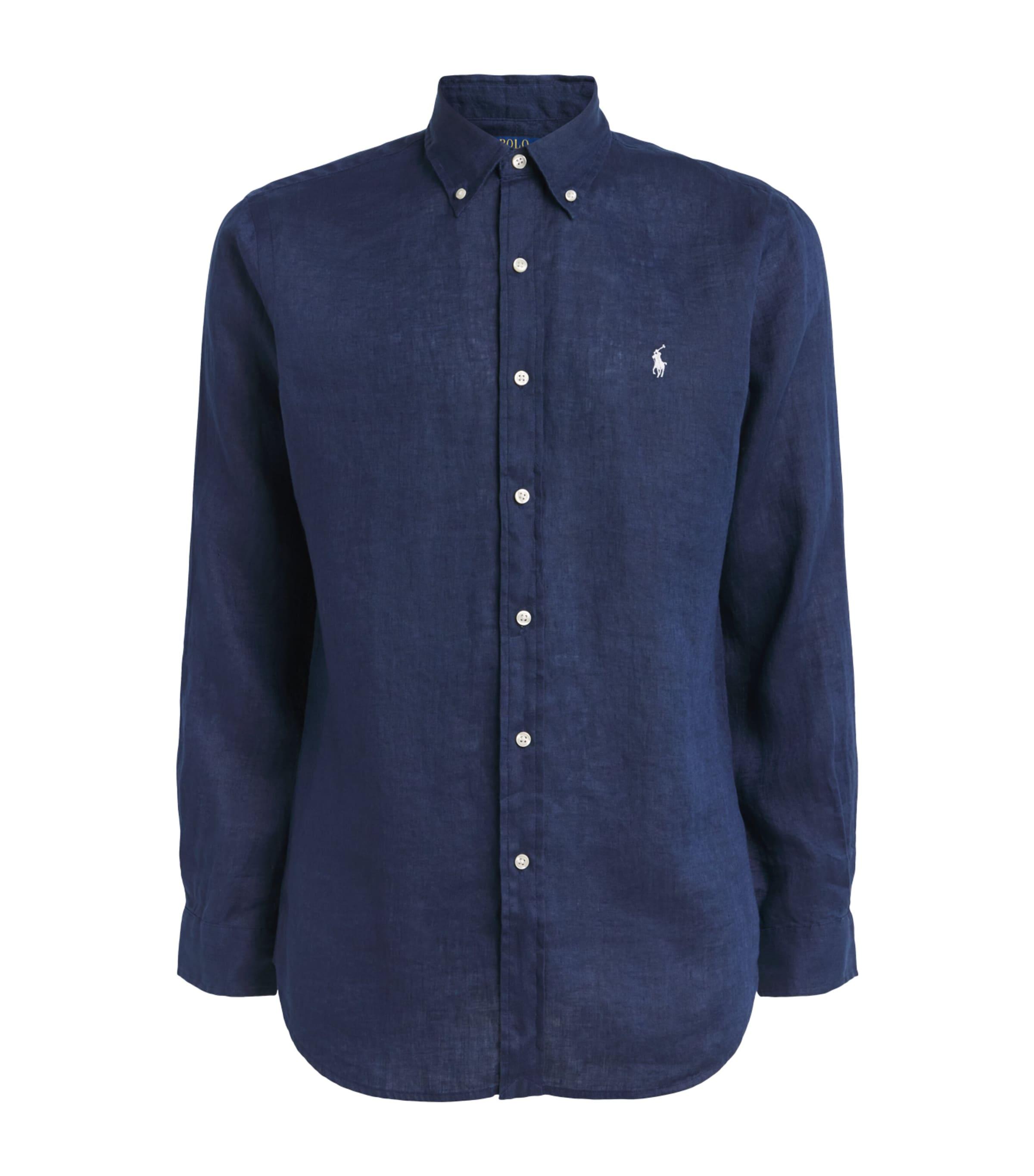 Polo Ralph Lauren Linen Custom-Fit Shirt by POLO RALPH LAUREN