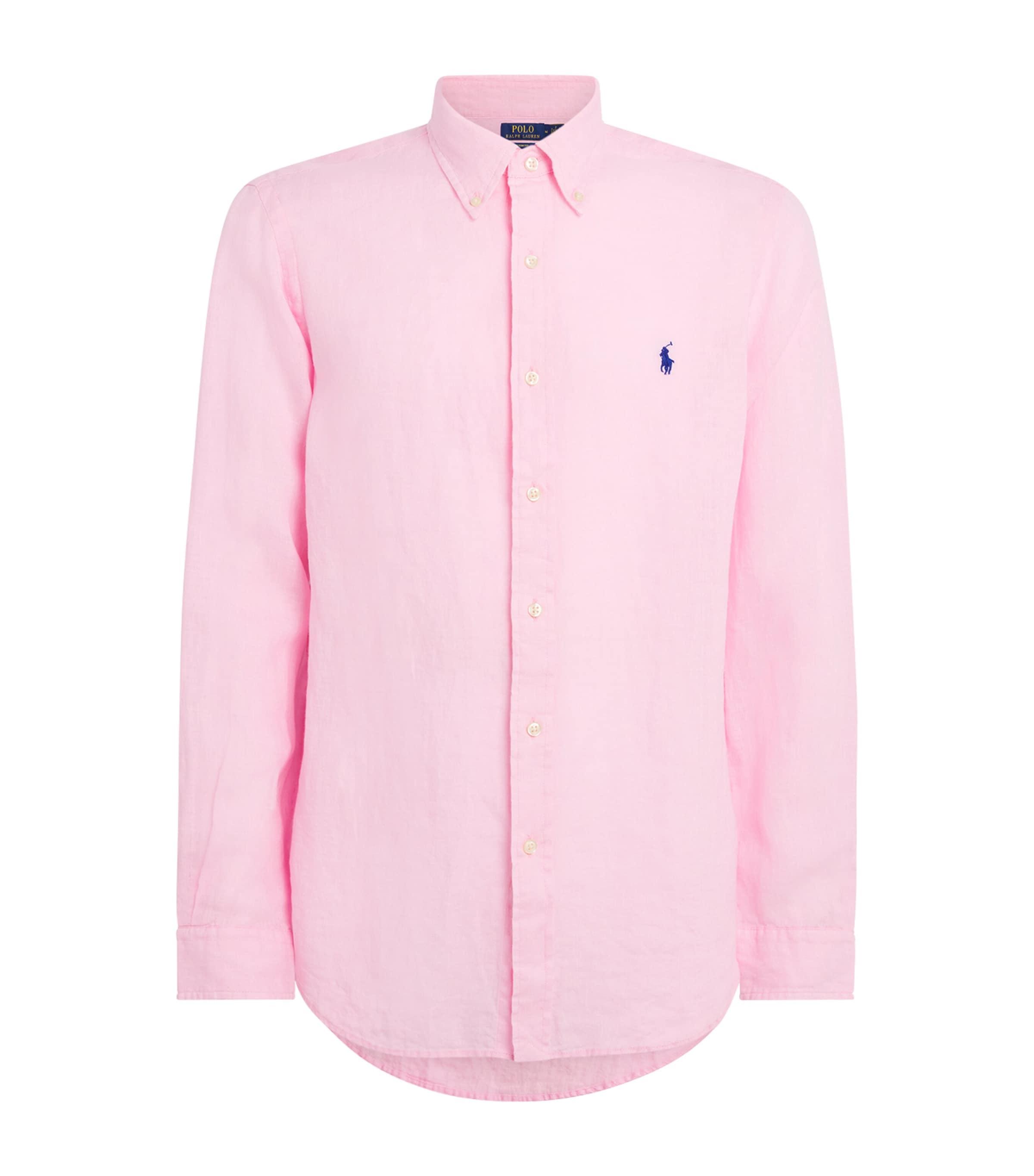 Polo Ralph Lauren Linen Custom Fit Shirt by POLO RALPH LAUREN