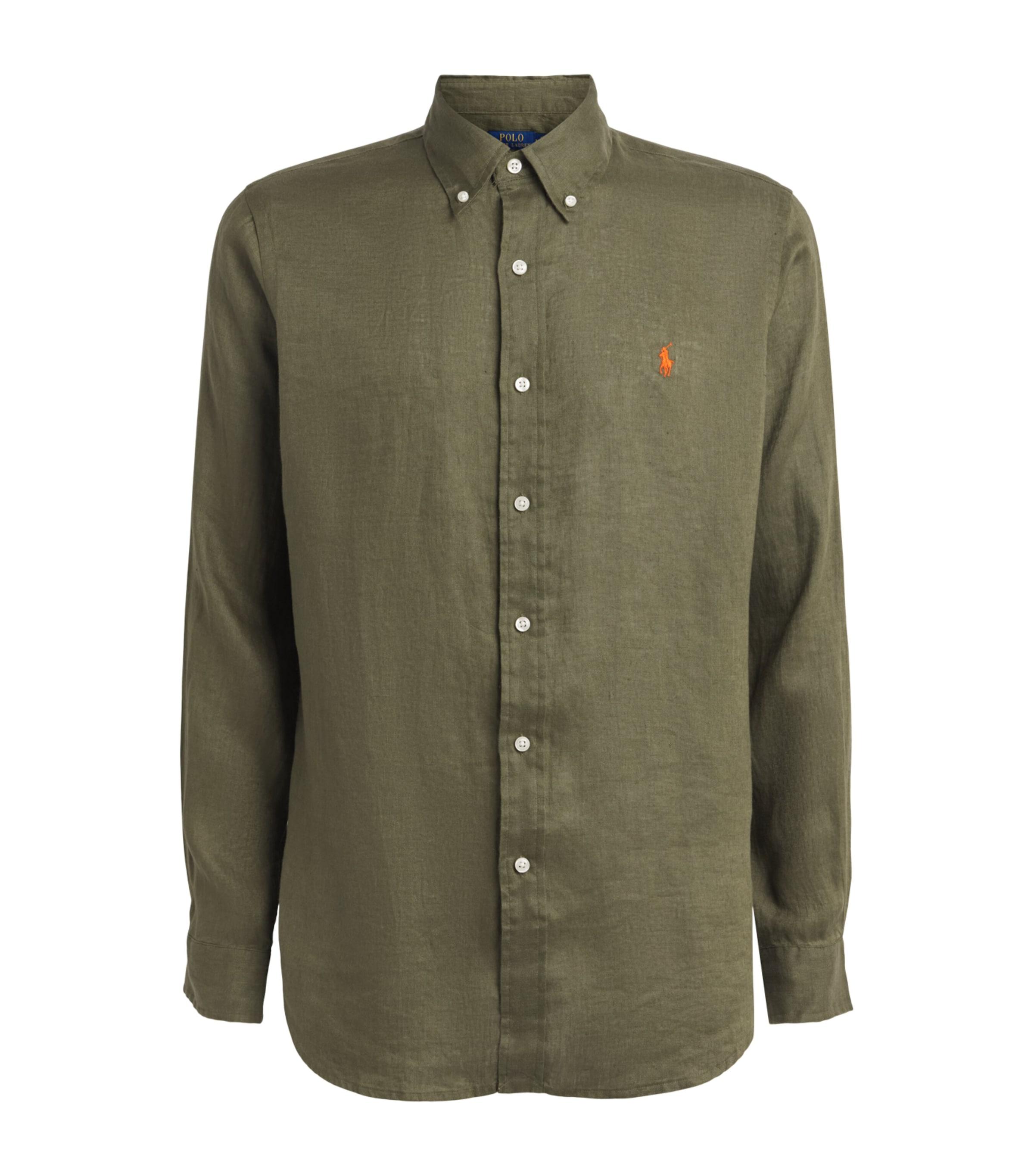 Polo Ralph Lauren Linen Custom-Fit Shirt by POLO RALPH LAUREN
