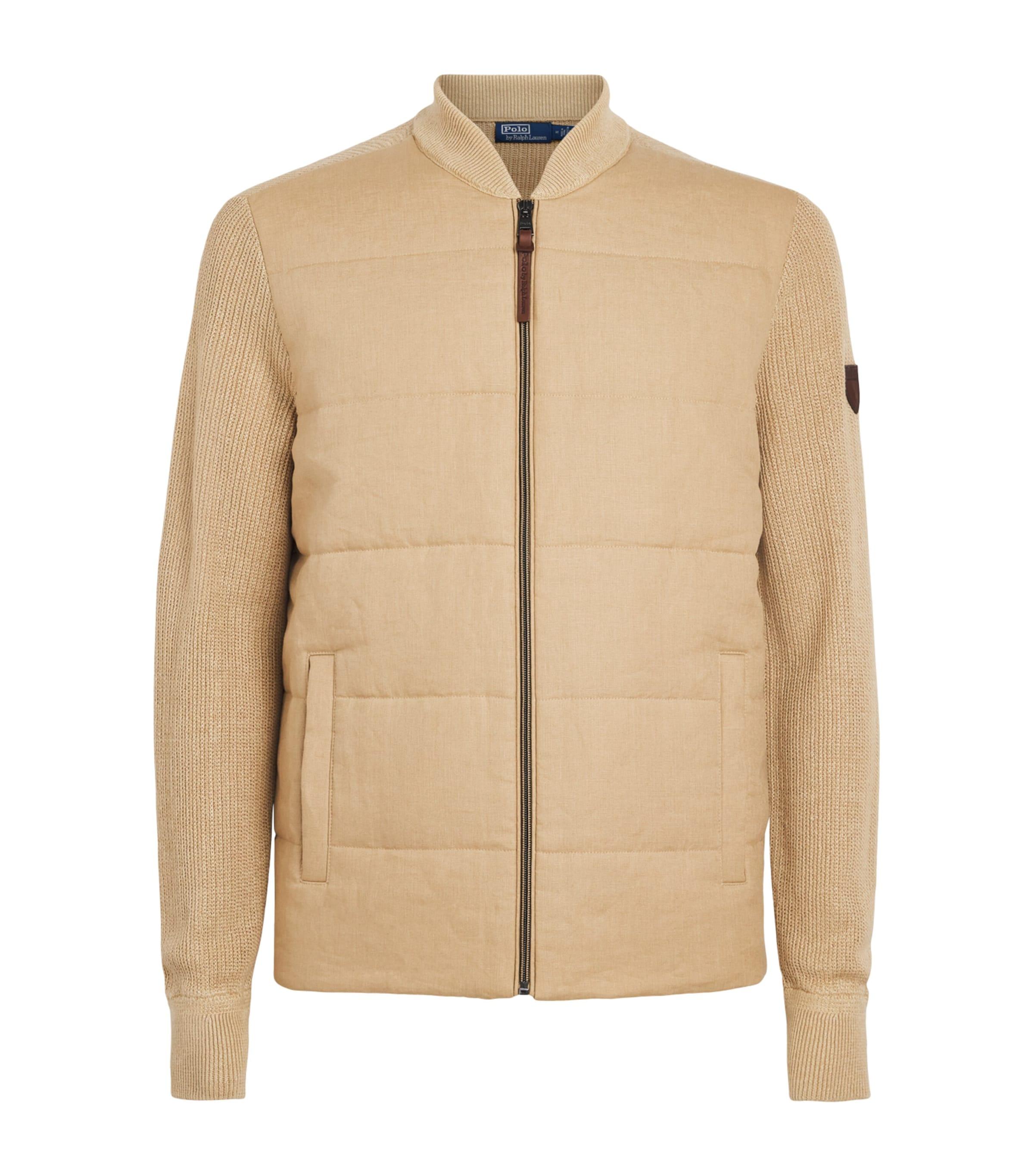 Polo Ralph Lauren Linen Hybrid Bomber Jacket by POLO RALPH LAUREN