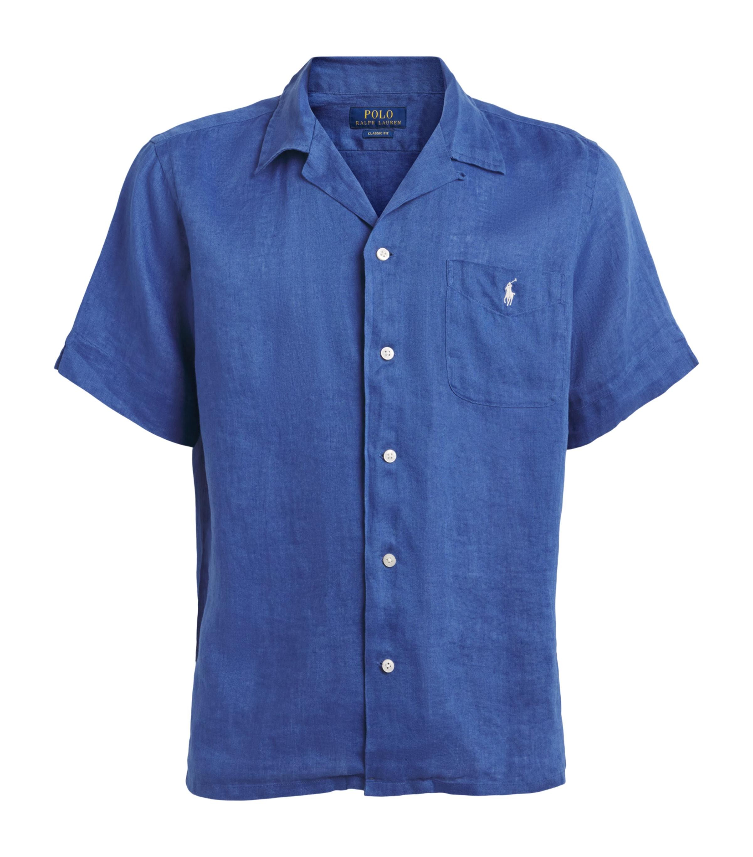 Polo Ralph Lauren Linen Short-Sleeve Classic-Fit Shirt by POLO RALPH LAUREN