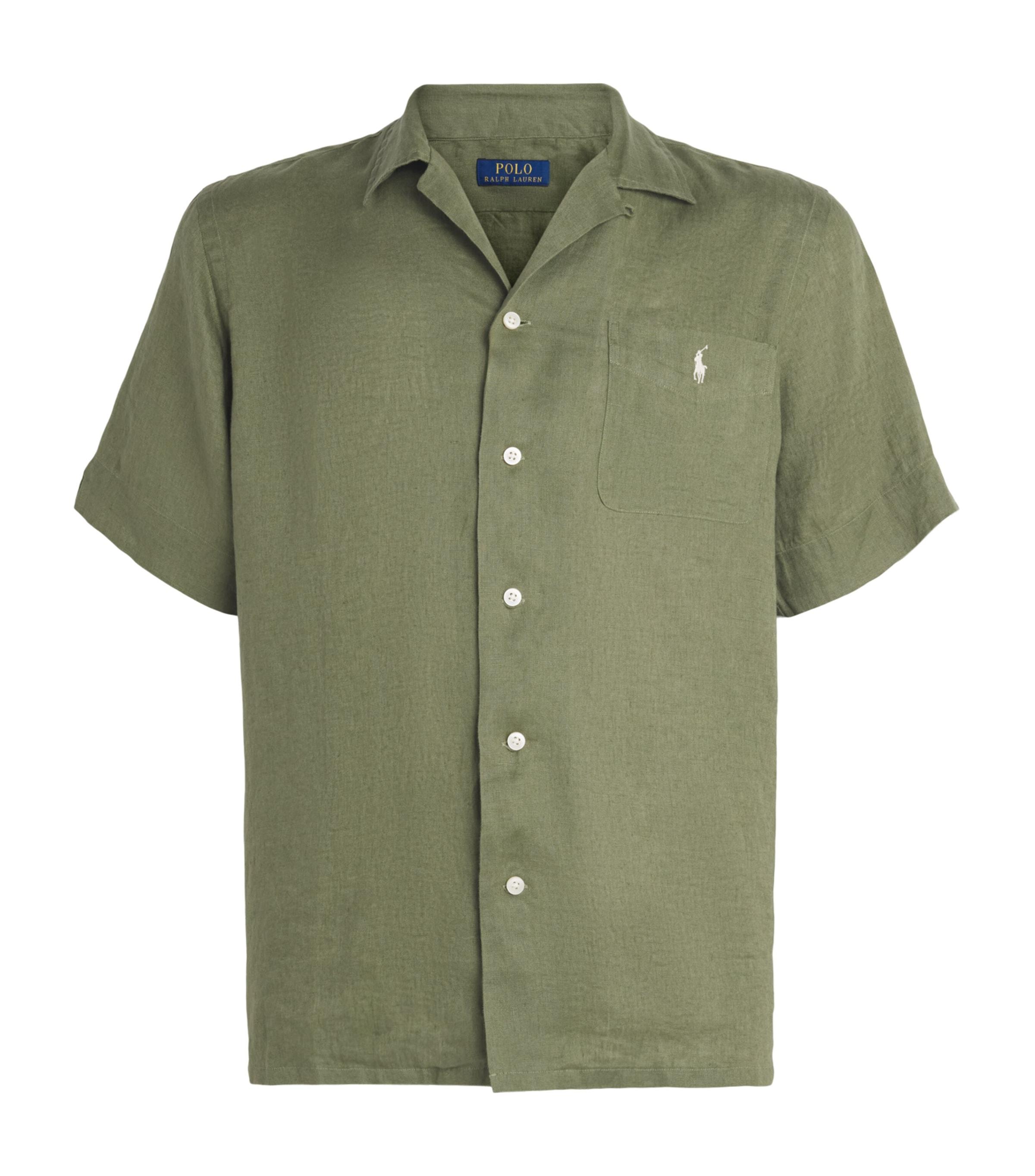 Polo Ralph Lauren Linen Short-Sleeve Classic-Fit Shirt by POLO RALPH LAUREN