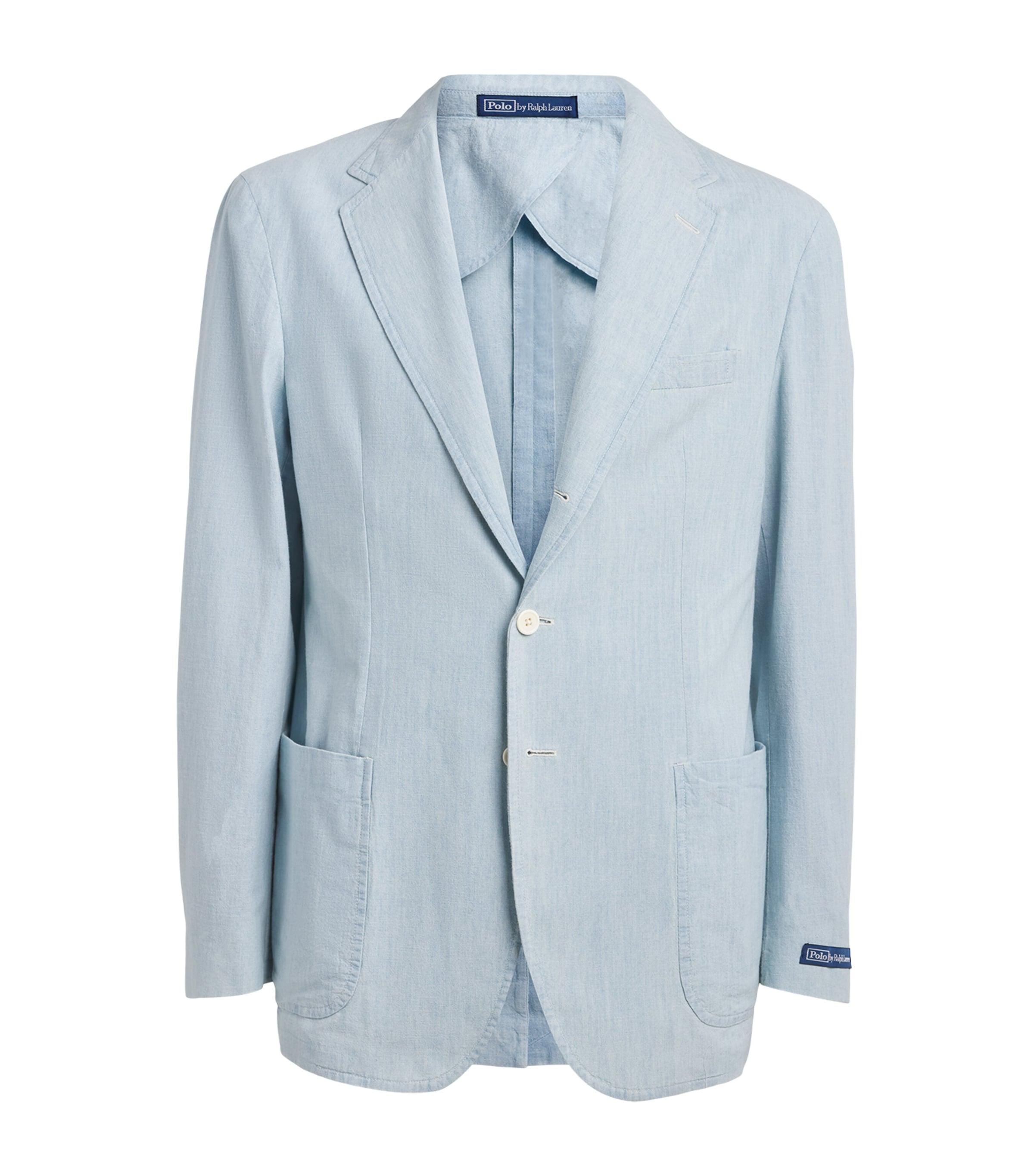 Polo Ralph Lauren Linen Single-Breasted Blazer by POLO RALPH LAUREN