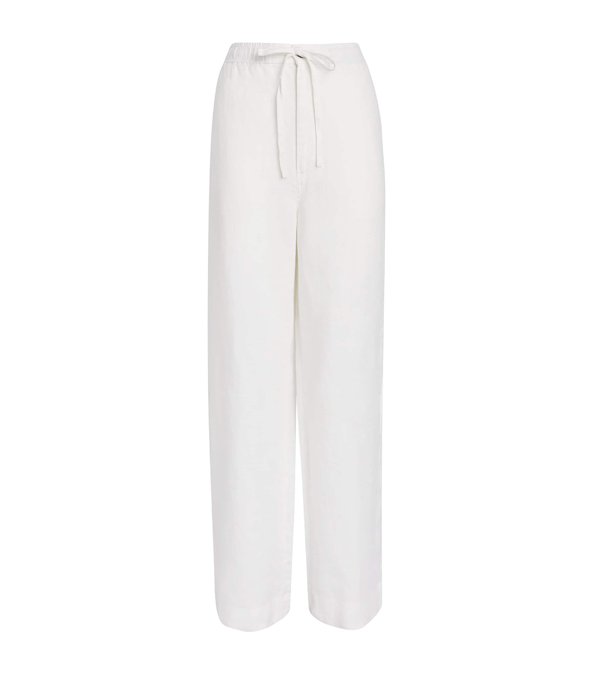 Polo Ralph Lauren Linen Wide-Leg Trousers by POLO RALPH LAUREN