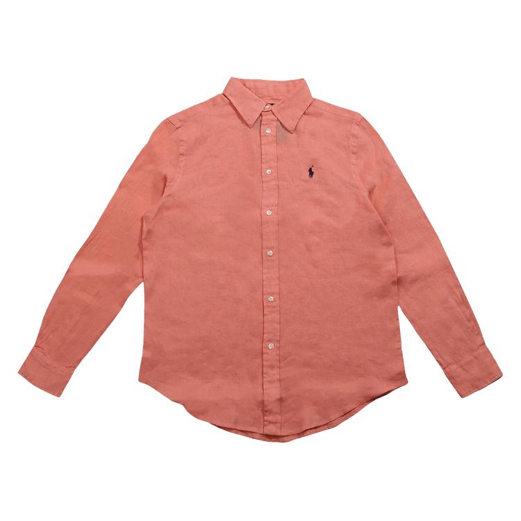 Polo Ralph Lauren Long-Sleeve Button Front Shirt 'Adirondack Rose' by POLO RALPH LAUREN