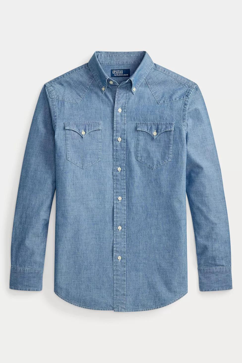 Polo Ralph Lauren Original Denim Long Sleeve Shirt by POLO RALPH LAUREN