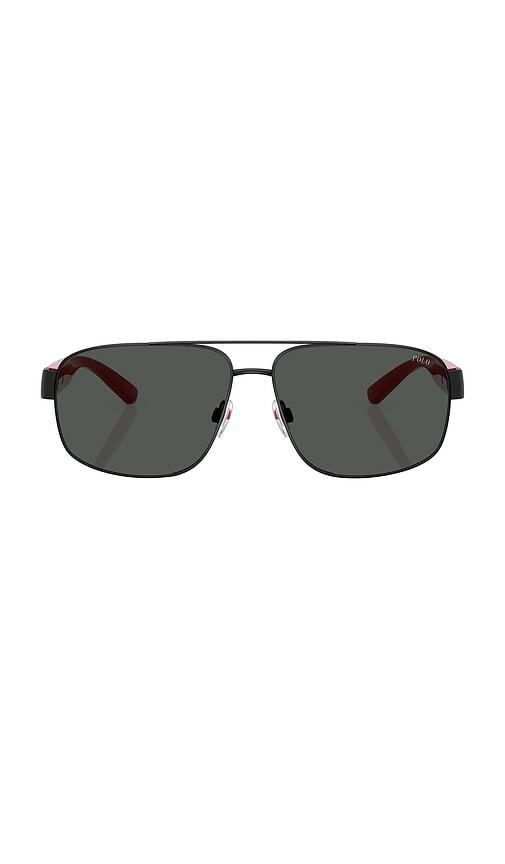 Polo Ralph Lauren Pilot Sunglasses in Black by POLO RALPH LAUREN
