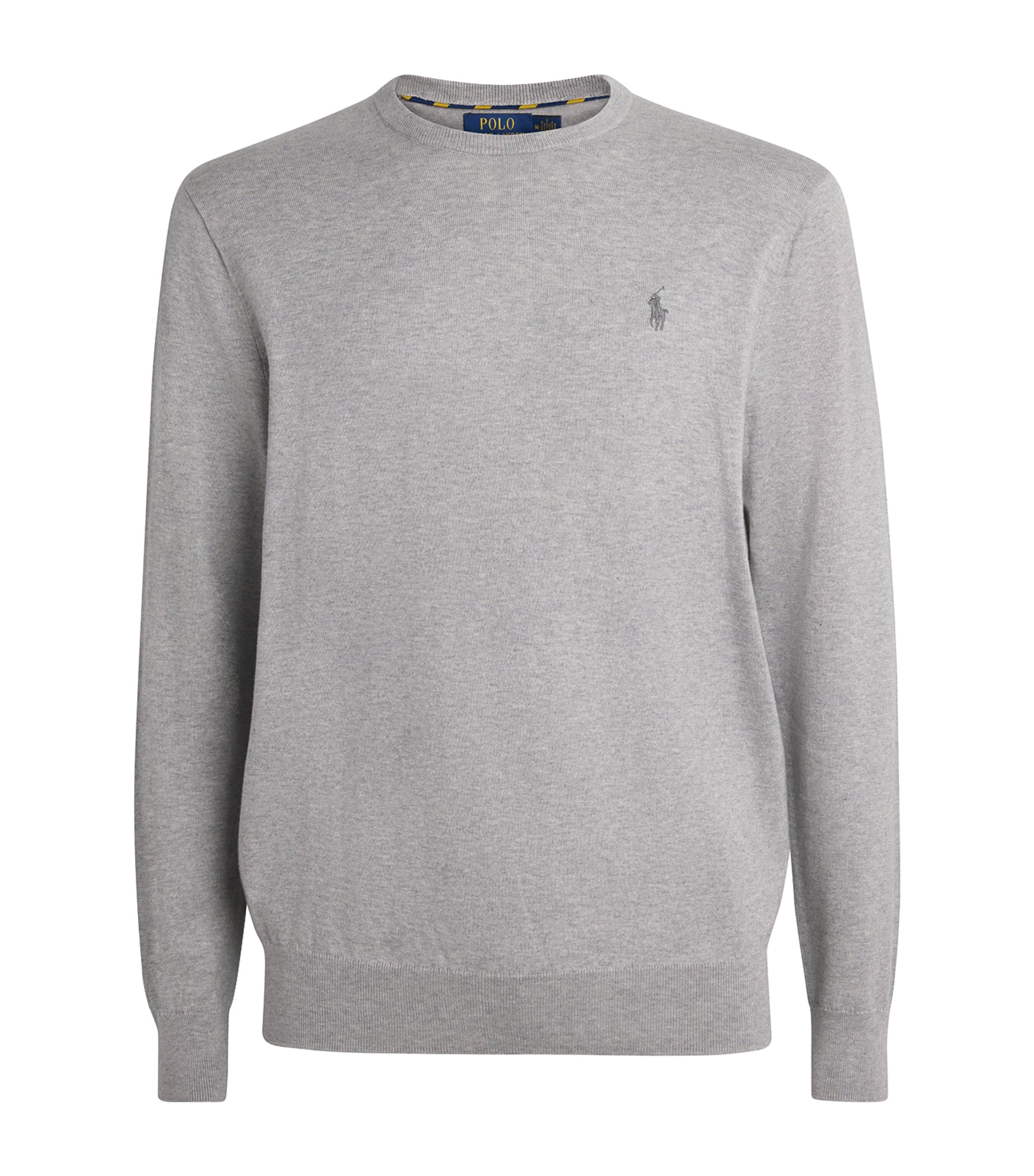 Polo Ralph Lauren Pima Cotton Polo Pony Sweater by POLO RALPH LAUREN